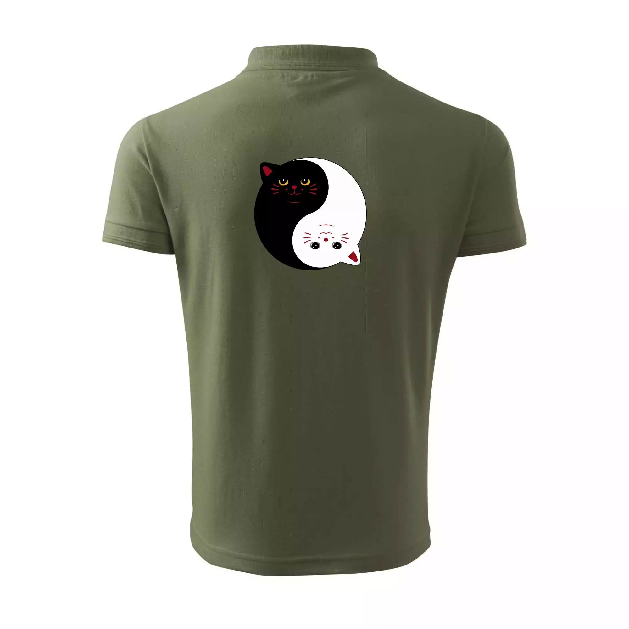 Kočky jin jang barevné