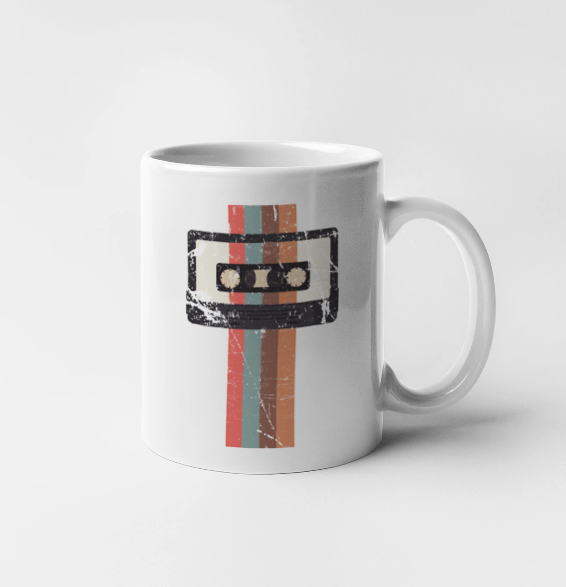 Retro kazeta - pruhy