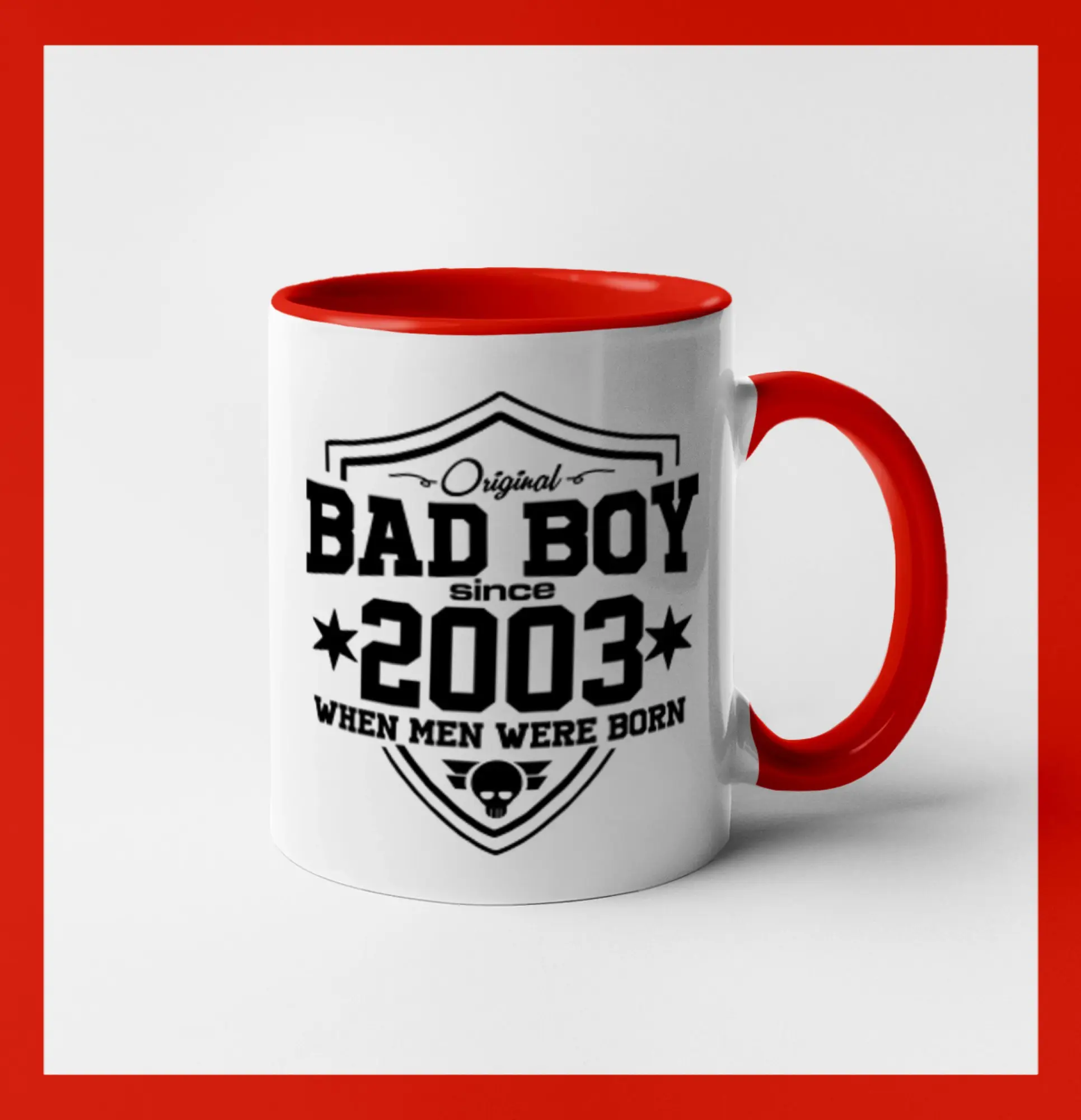 Tričká k narodeninám - Bad boy since 2003 - Hrnček 