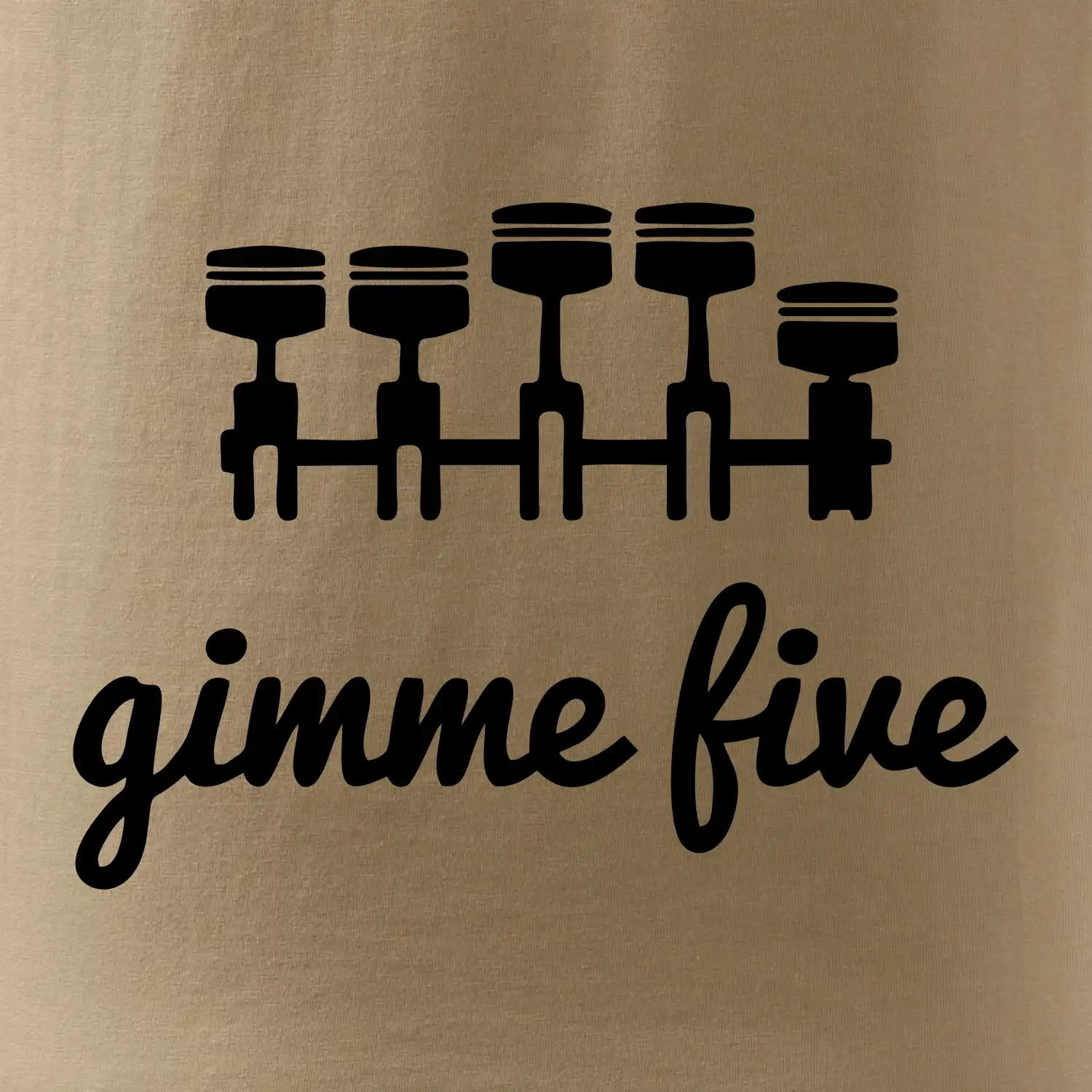 Gimme five - dej mě pět - pětiválec