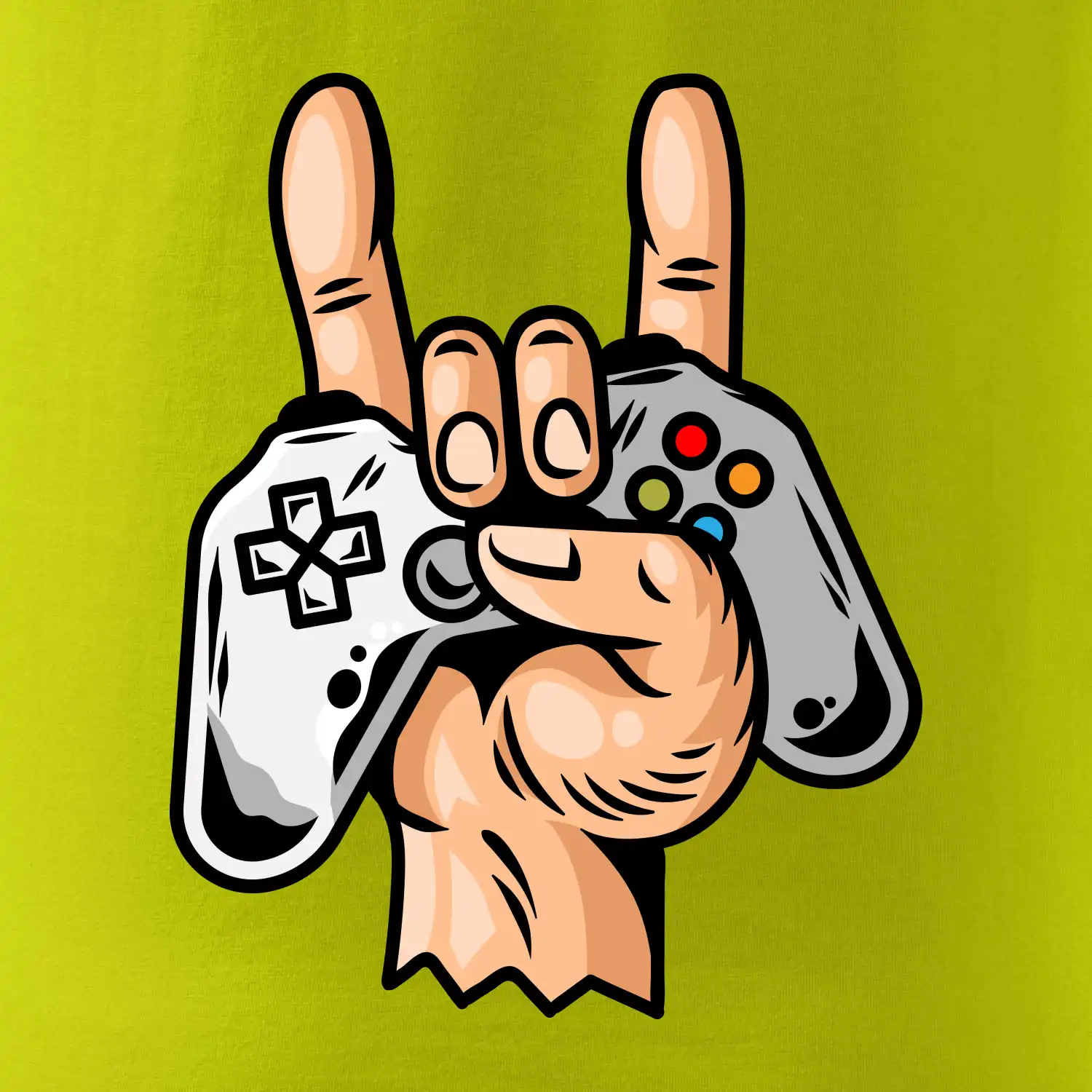 Gamer - gamepad paroháč