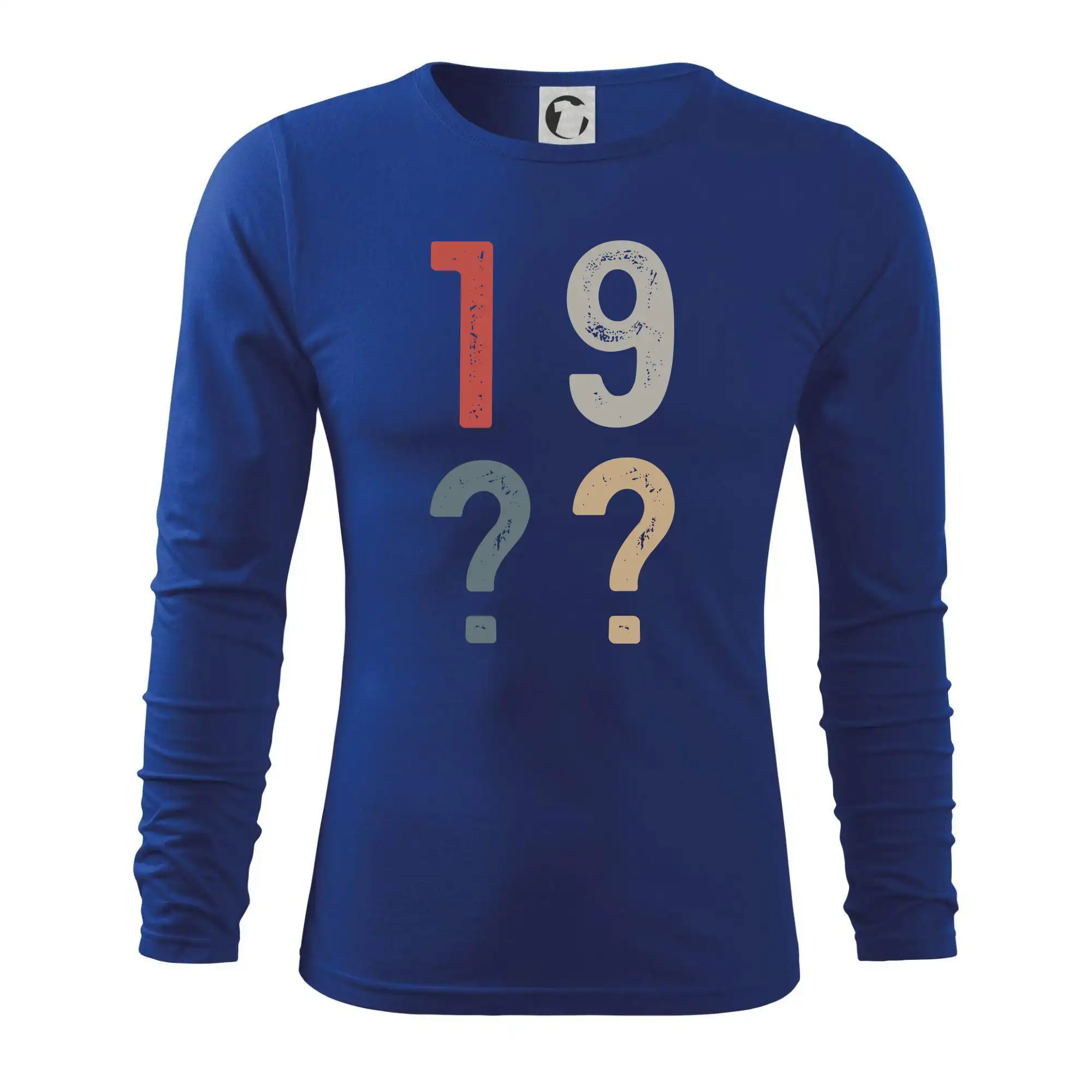 Vintage číslice - vlastní rok