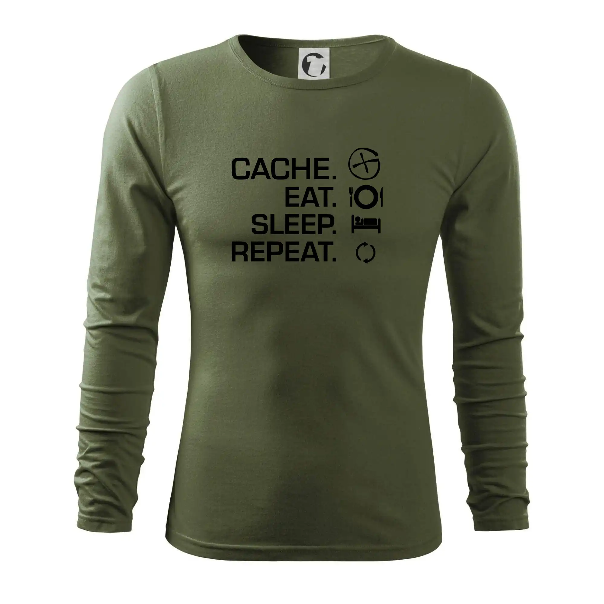 Eat sleep repeat Cache