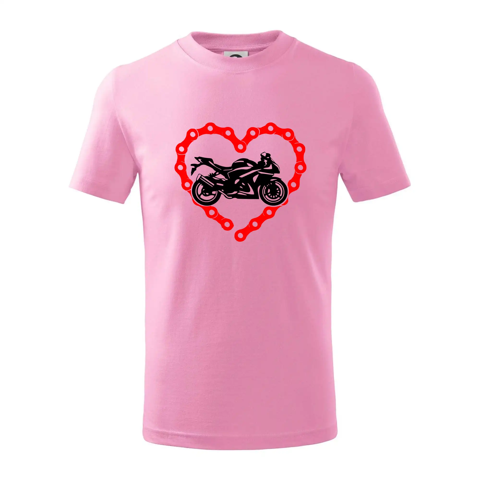 Moto srdce řetěz - silniční