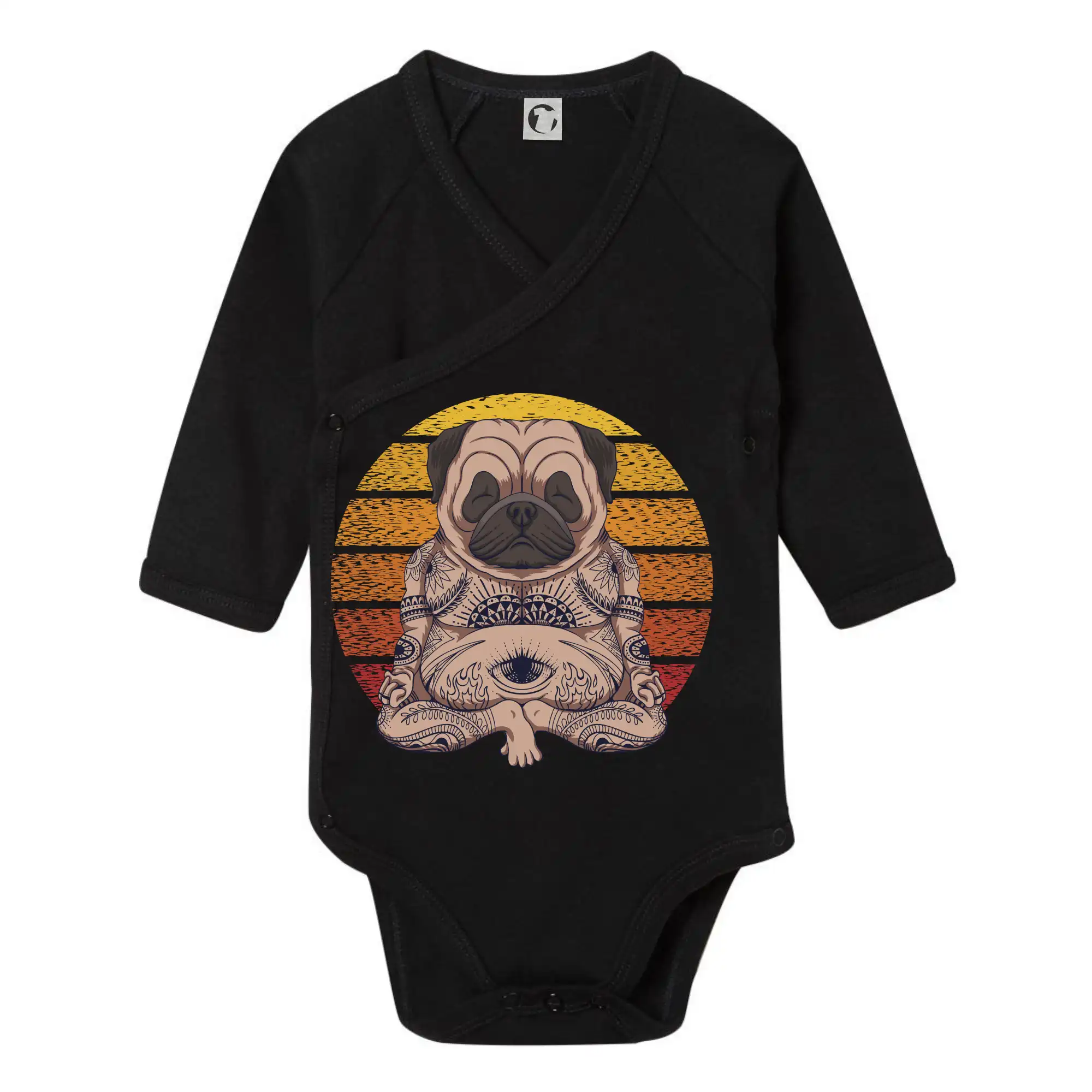 Yoga meditace - pug