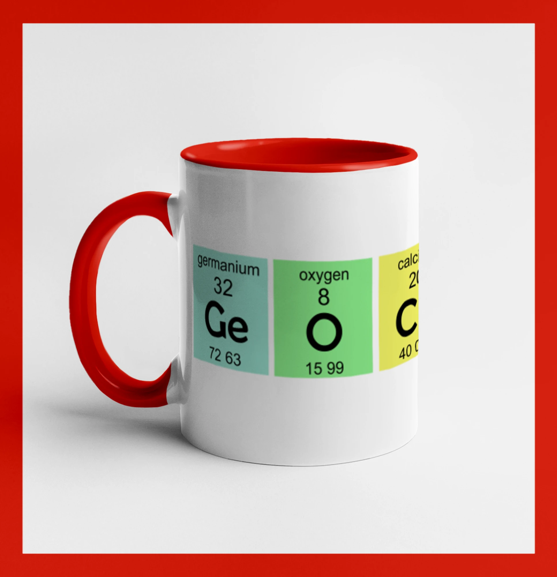 Geocache - periodická tabulka