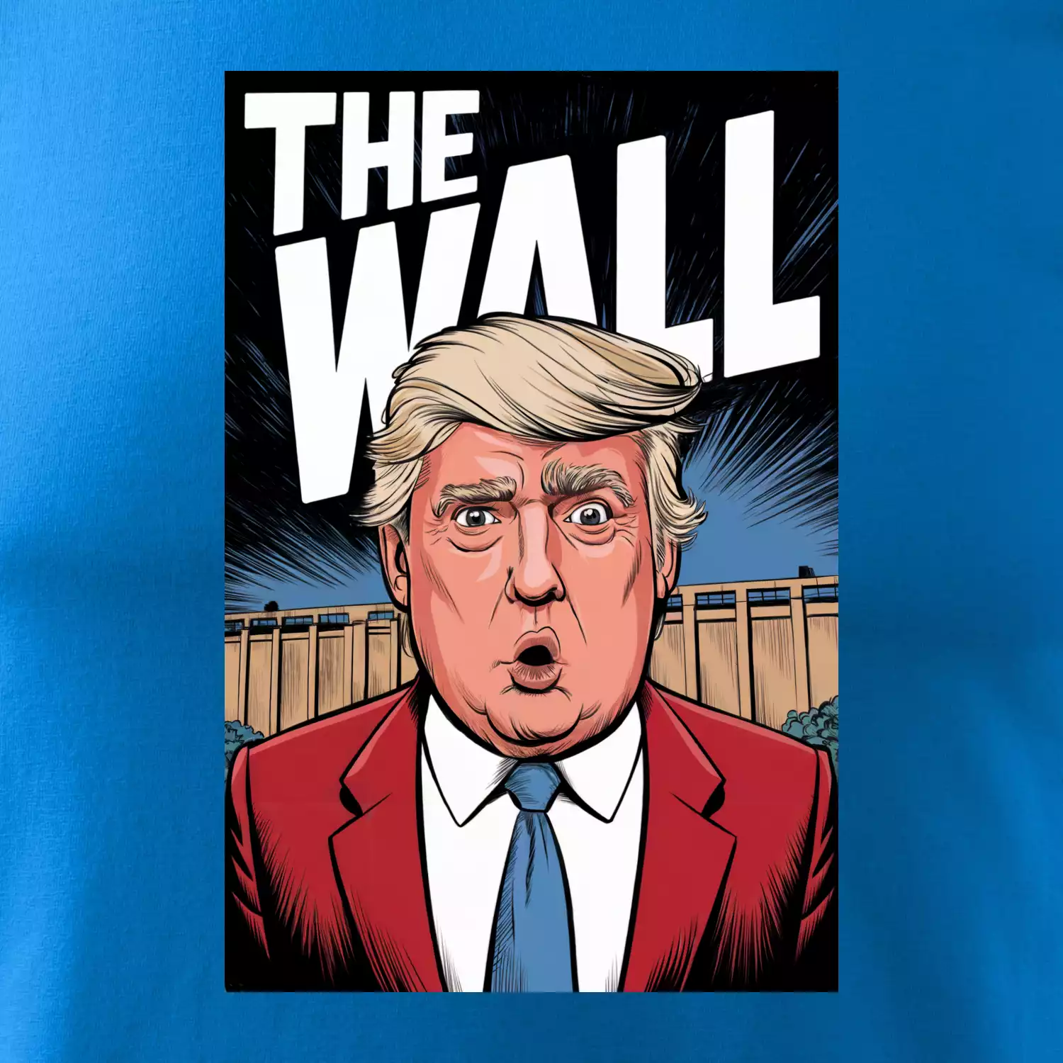 The wall Trump