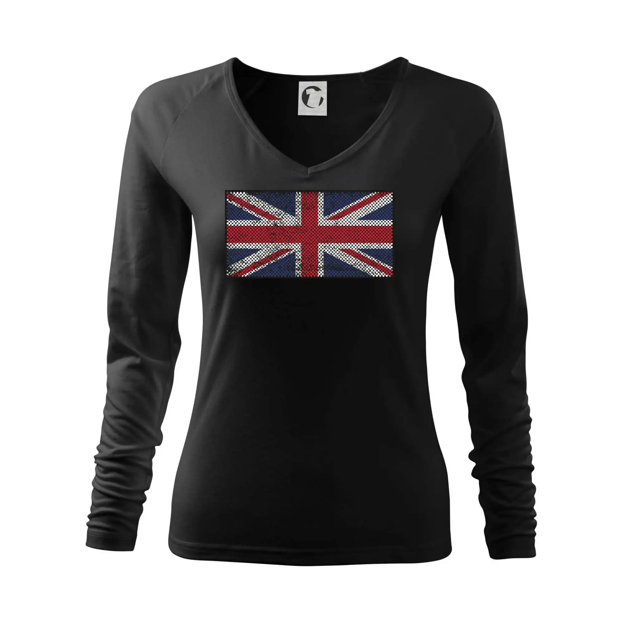 Britská vlajka tečkovaná