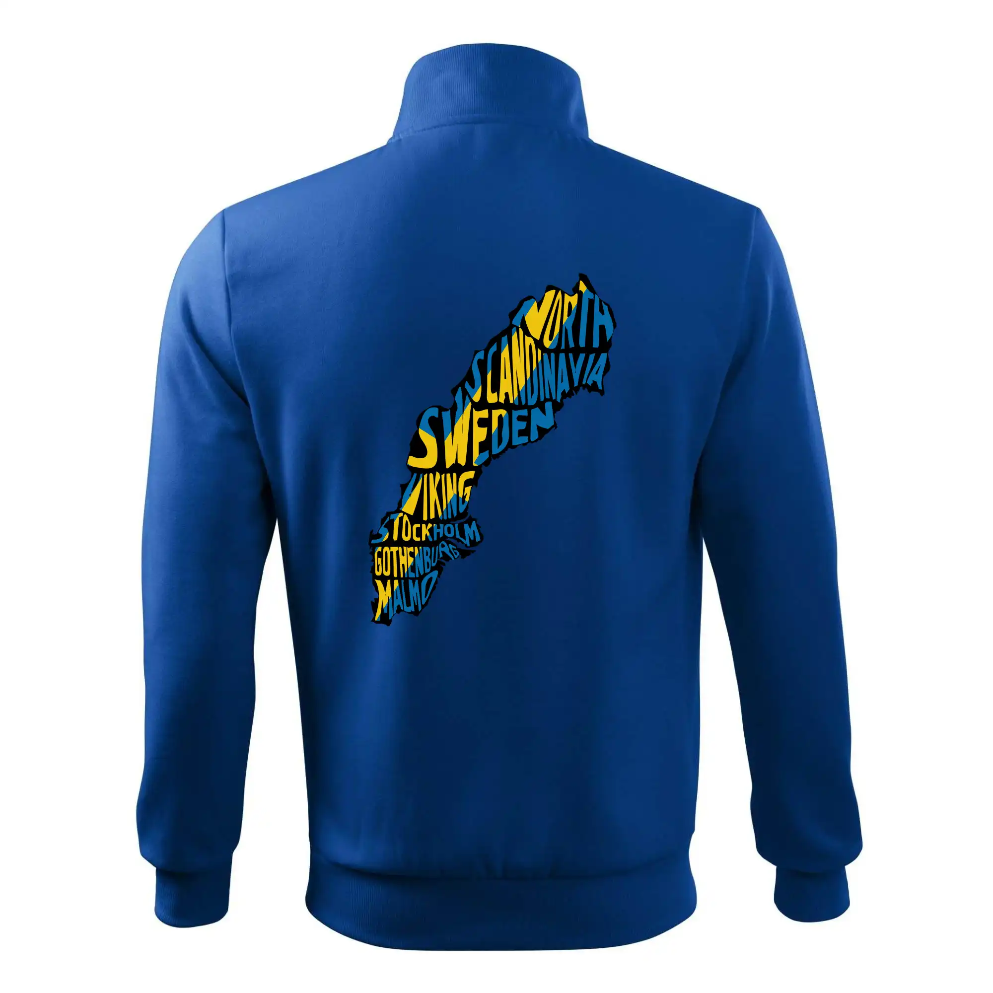 Mapy - názvy měst - Švédsko