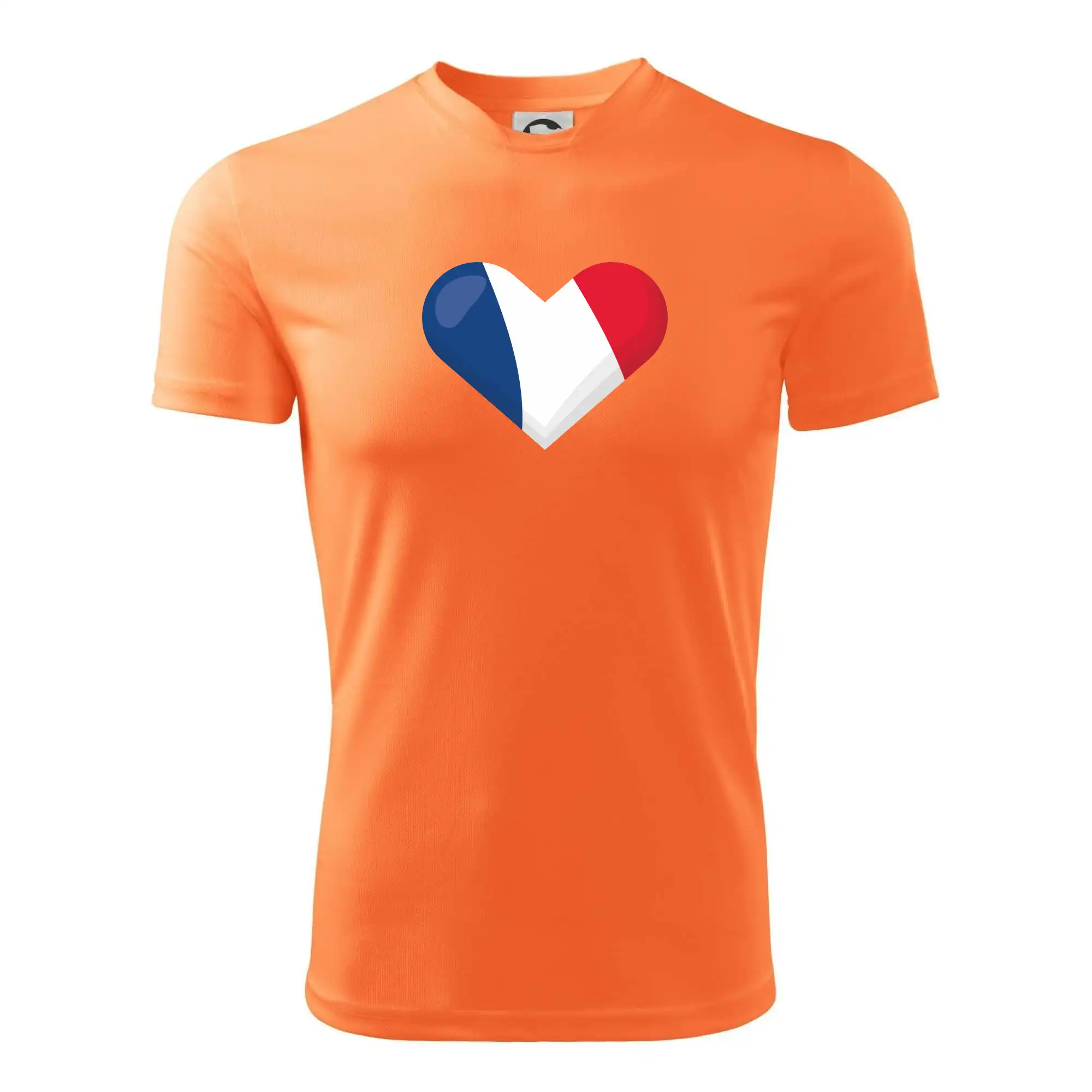 Francouzská vlajka srdce