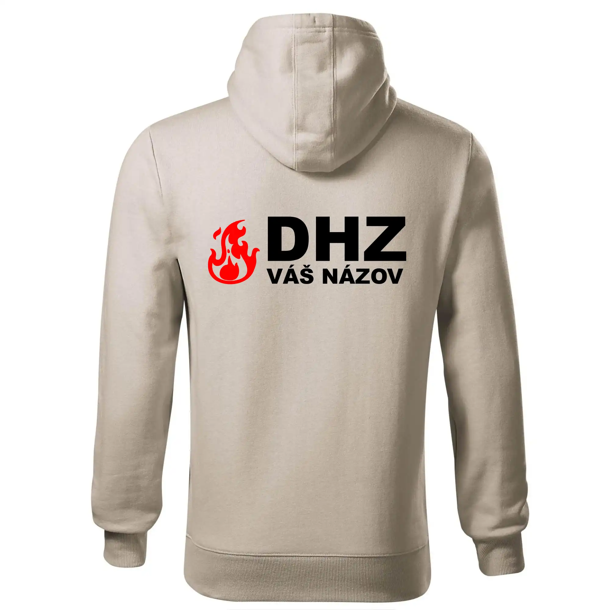 DHZ (oheň, firesport, názov sboru - vlastný nápis)