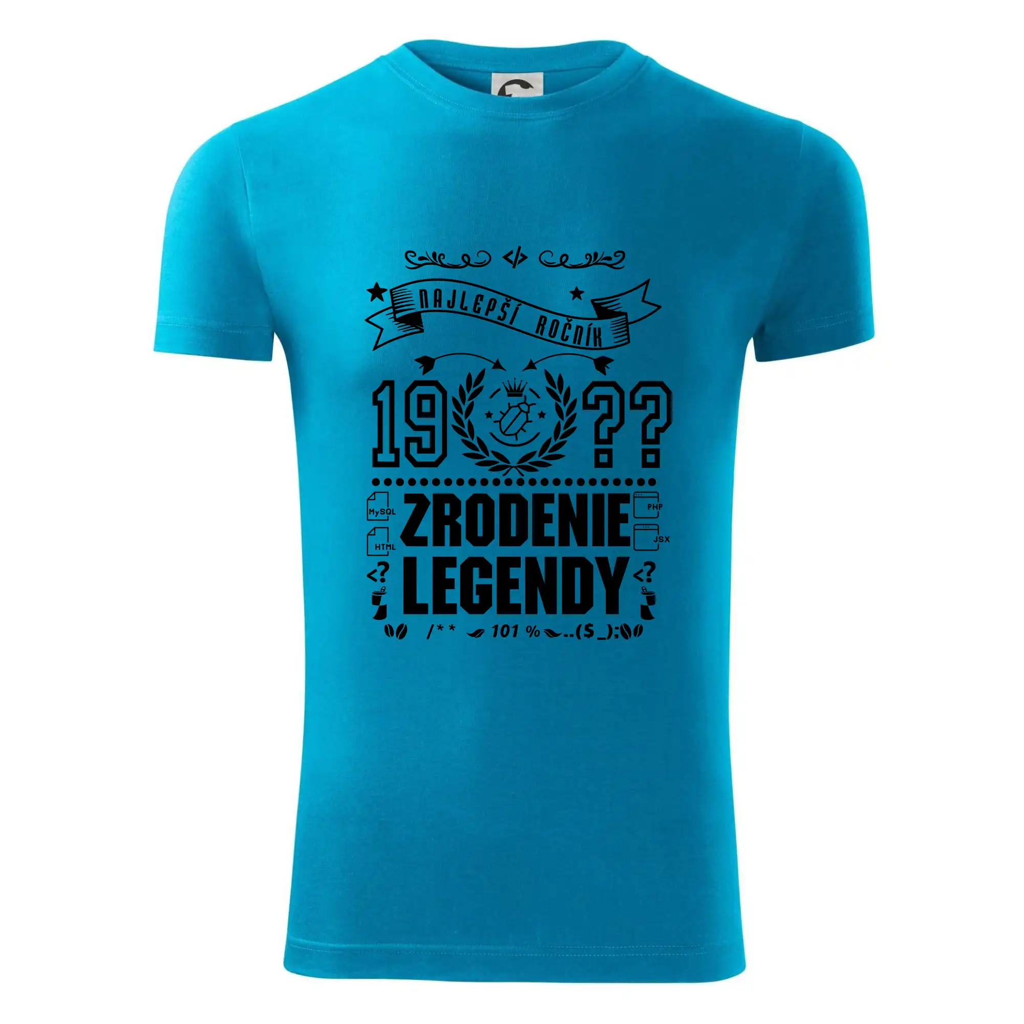 Trička Zrodenie legendy - Zrodenie legendy pre programátora - Viper FIT - Pánske zúžené tričko