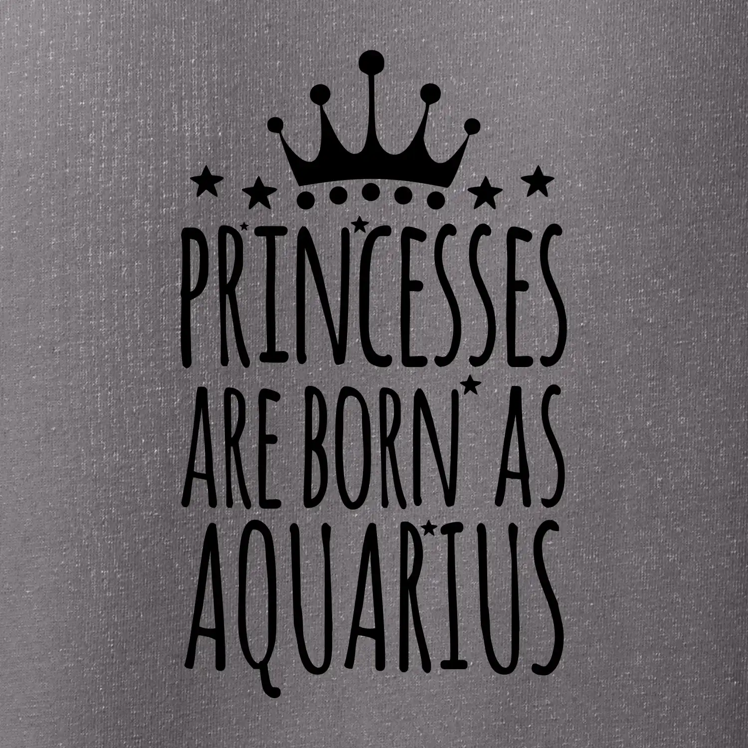 Princesses are born as Aquarius - Vodnář