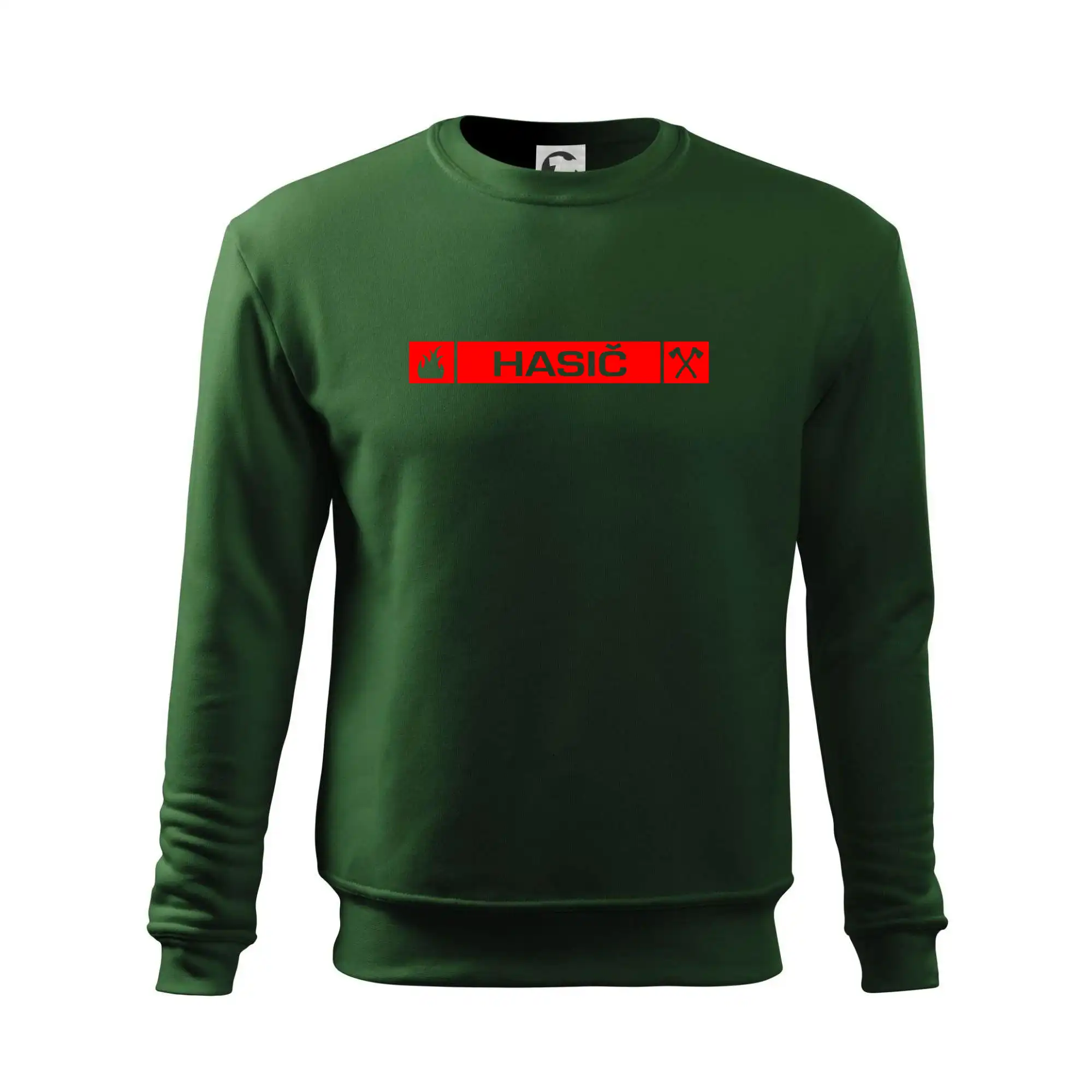 Originálne tričká pre hasičov - Hasiči predný znak - Mikina Essential pánska