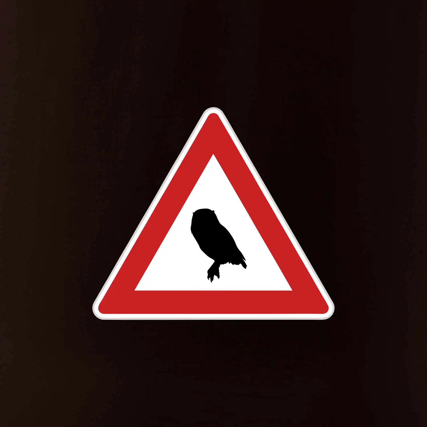 Dopravní značka - Pozor sova