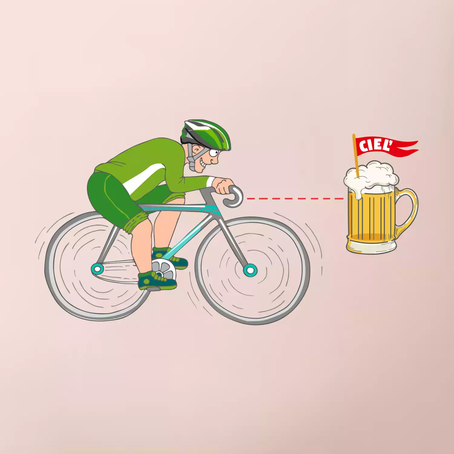 Pivo je môj cieľ (Pecka design)