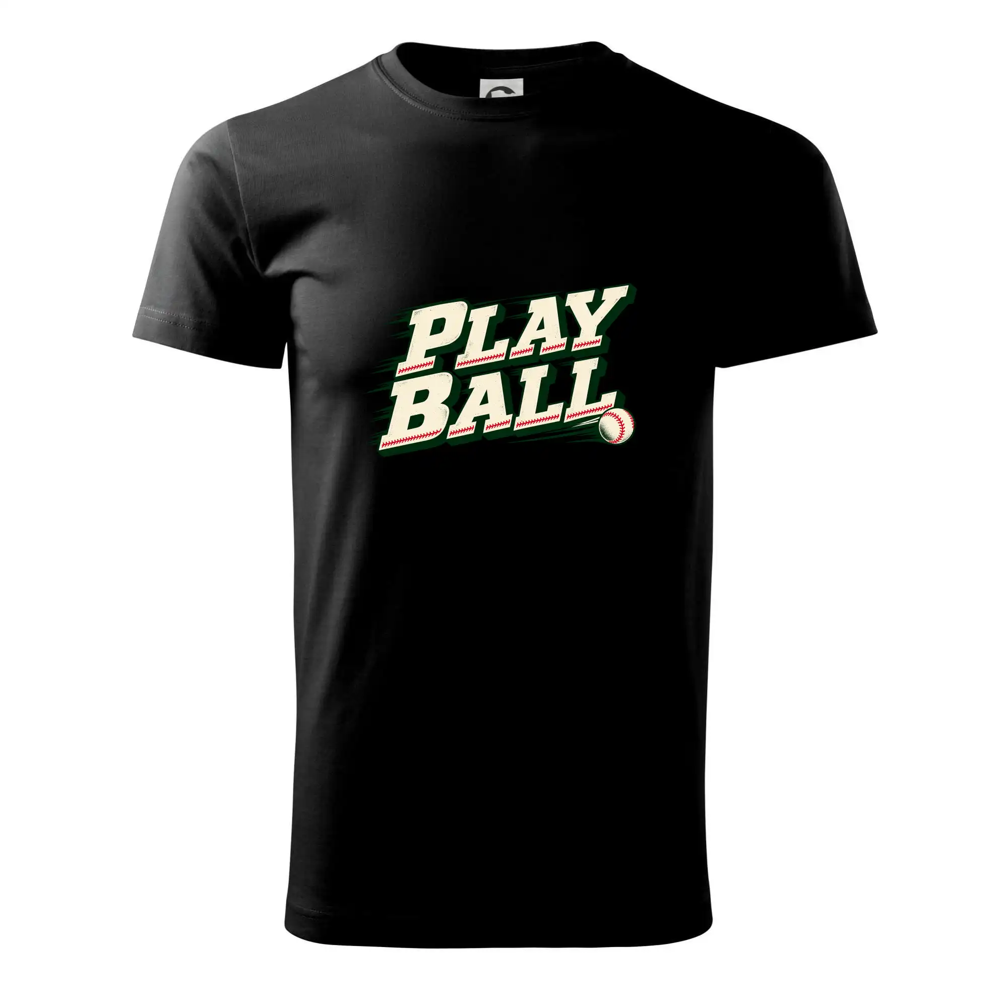 Play ball retro sportovní nápis