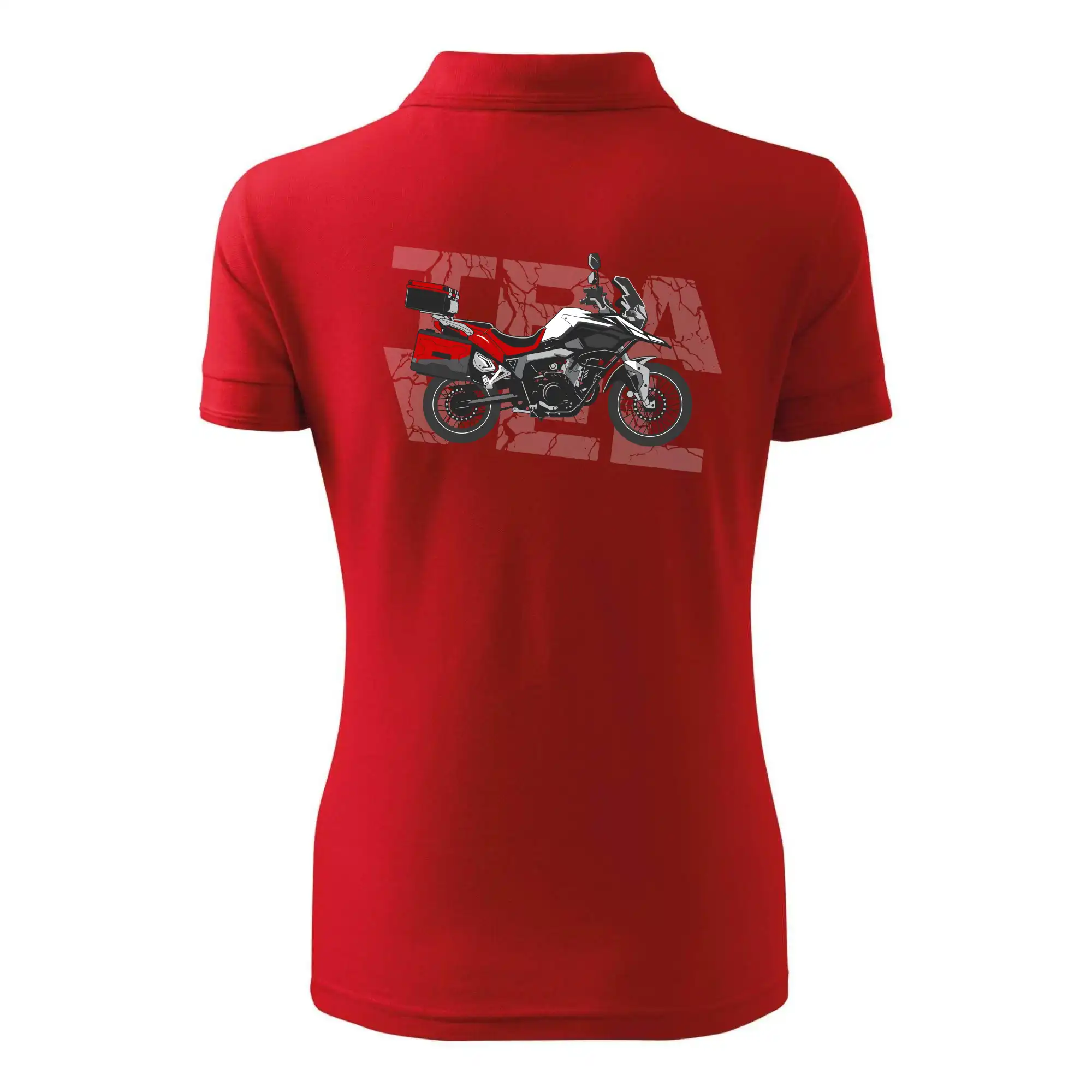 Cestovní enduro červená