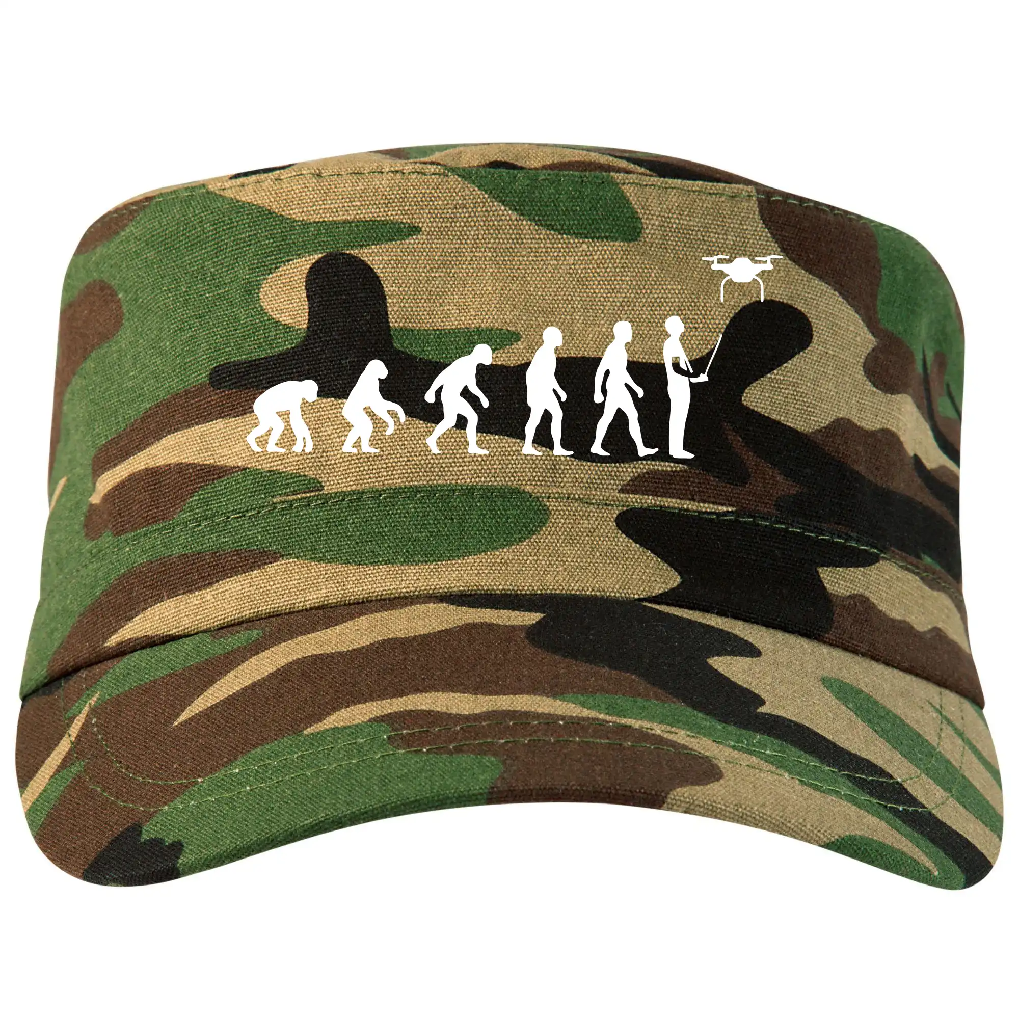 Tričká pre modelára - Dron evolúcia - Šiltovka CAMO