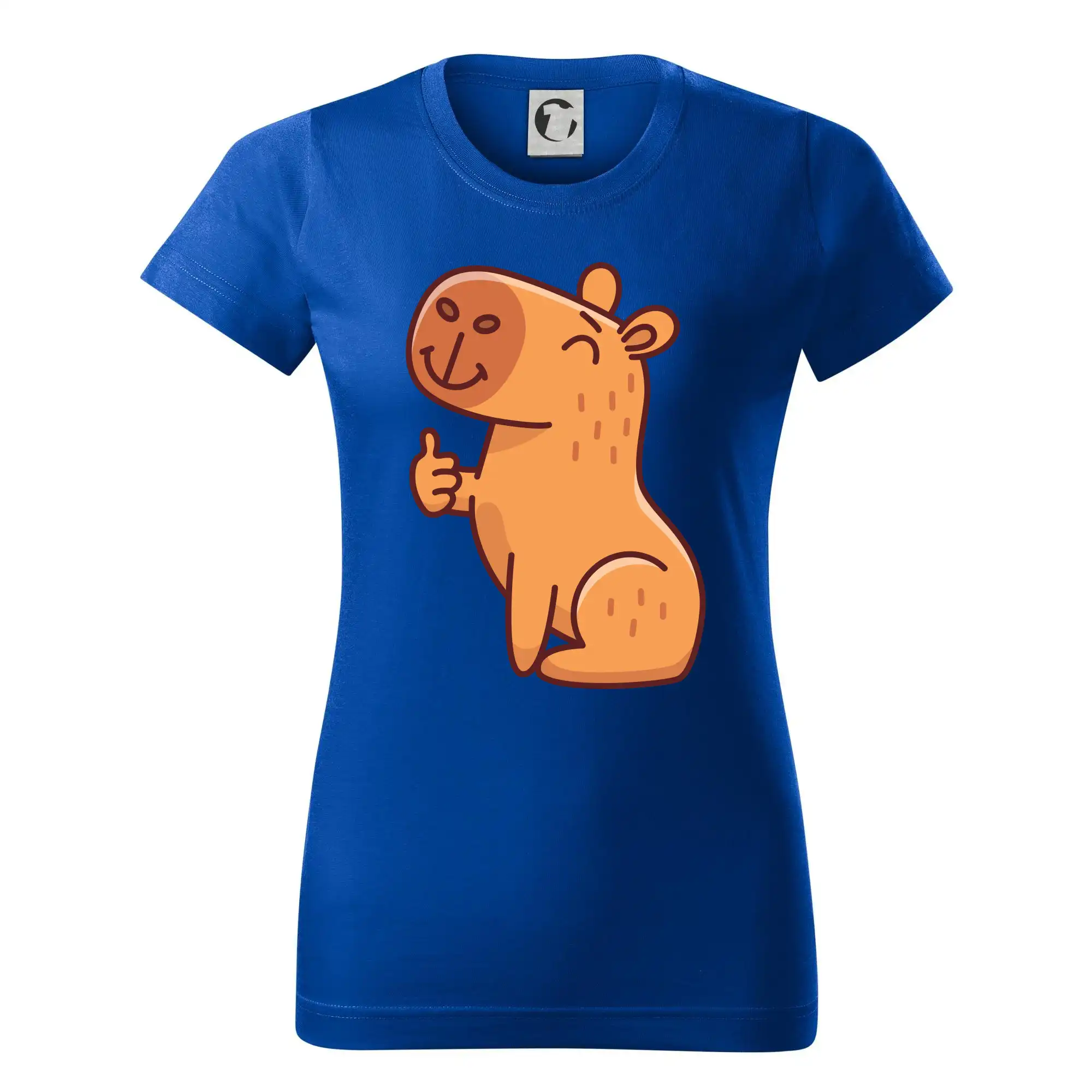 Kapybara s palcem nahoru