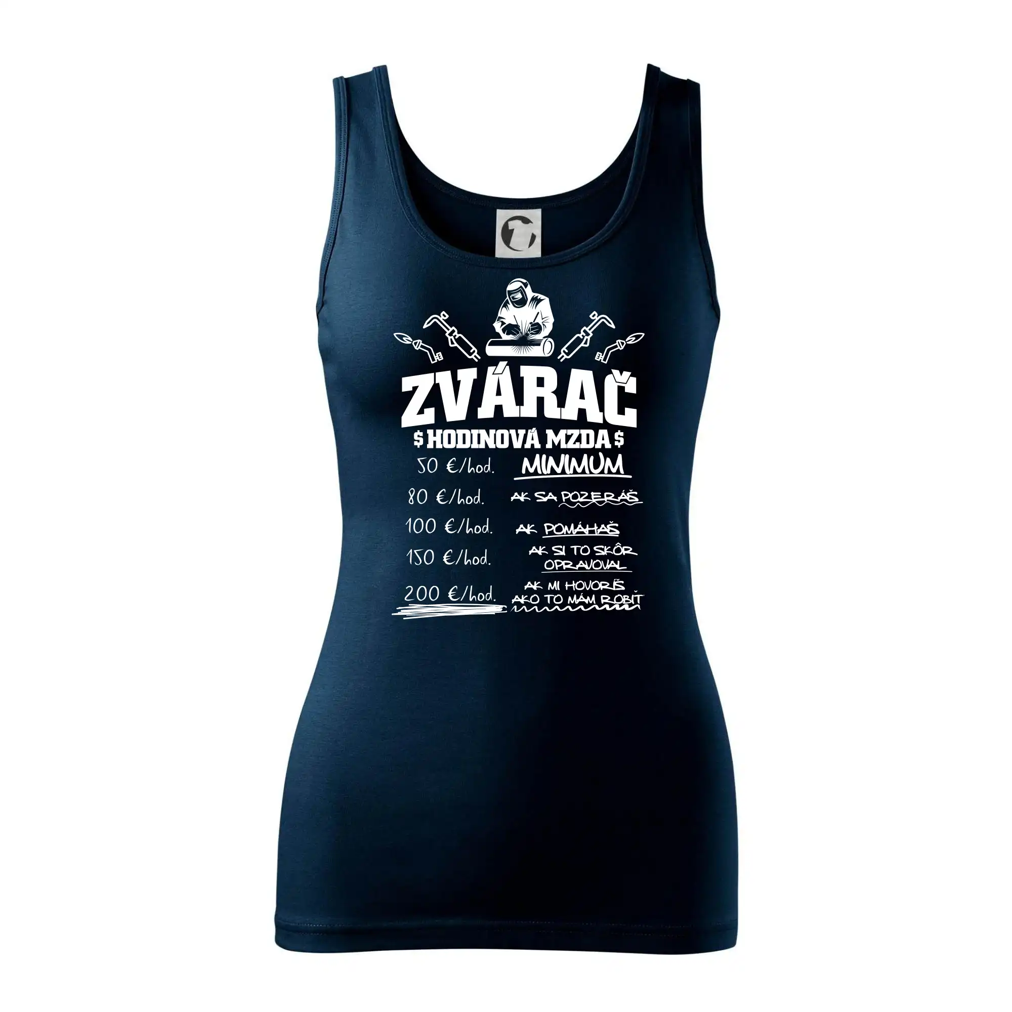 Hodinová mzda zvárač