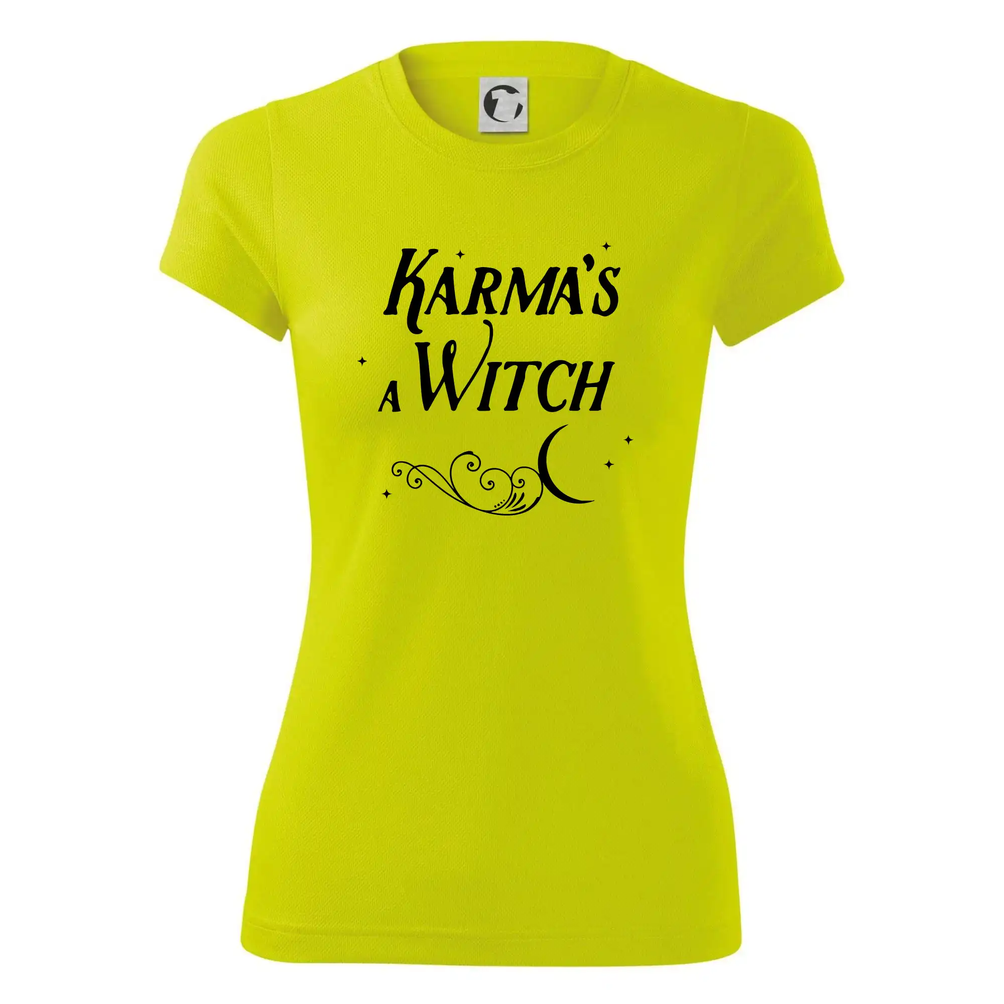 Karma's a Witch - nápis