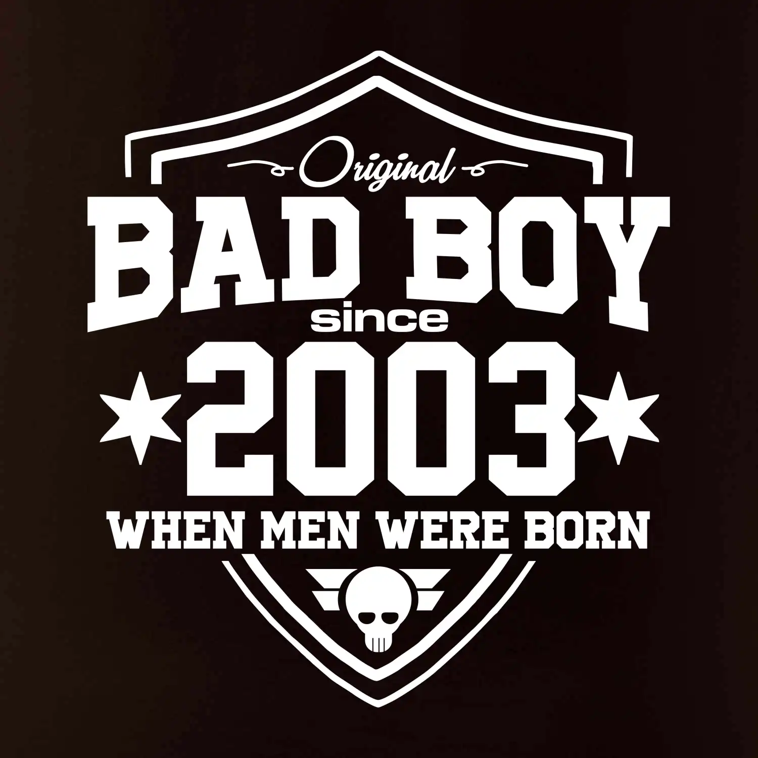 Bad boy since 2003