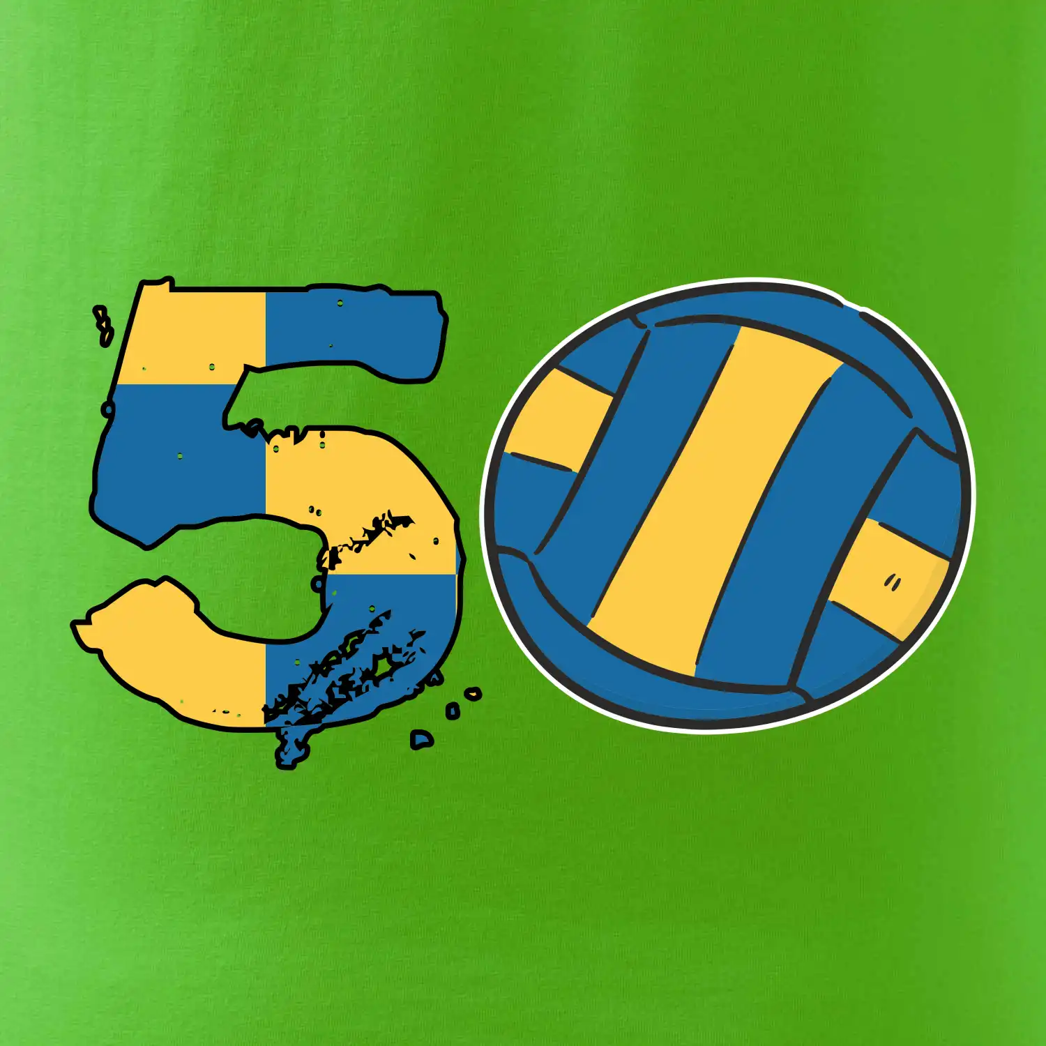 Volejbal kulaté narozeniny 50