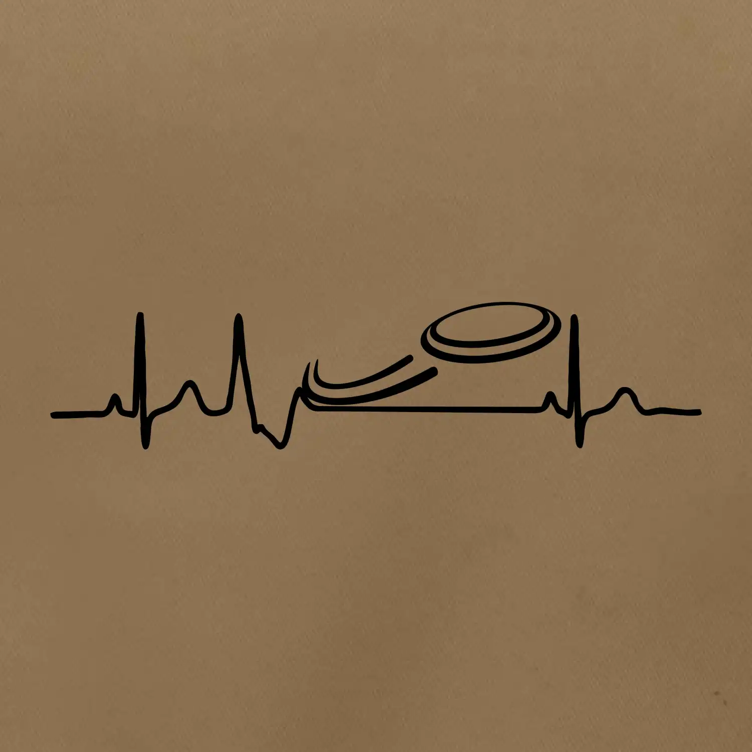 EKG frisbee discgolf talíř