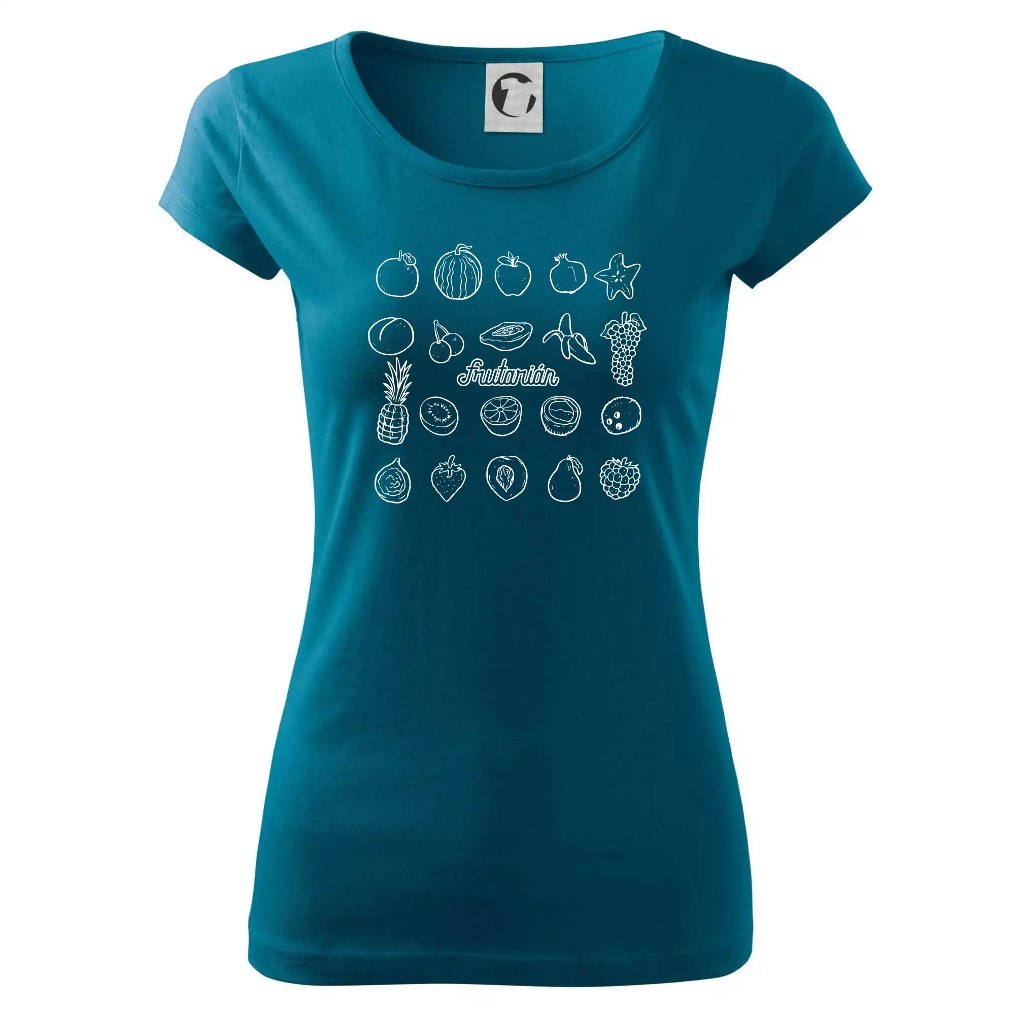 Frutarián ovoce ve čtverci