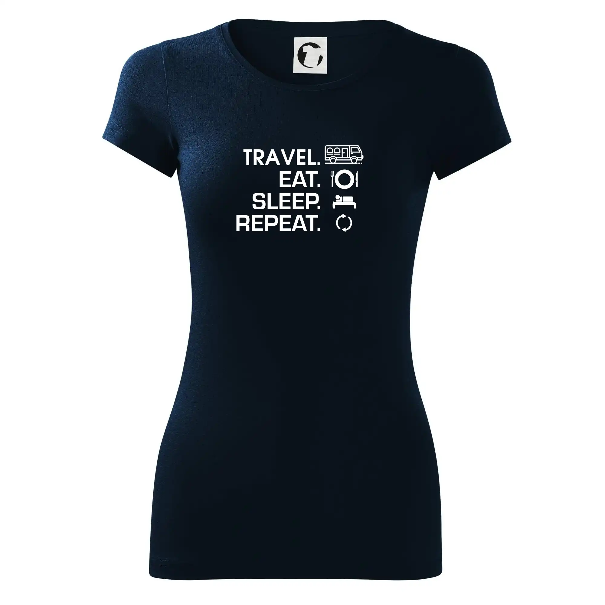 Eat sleep travel - Van