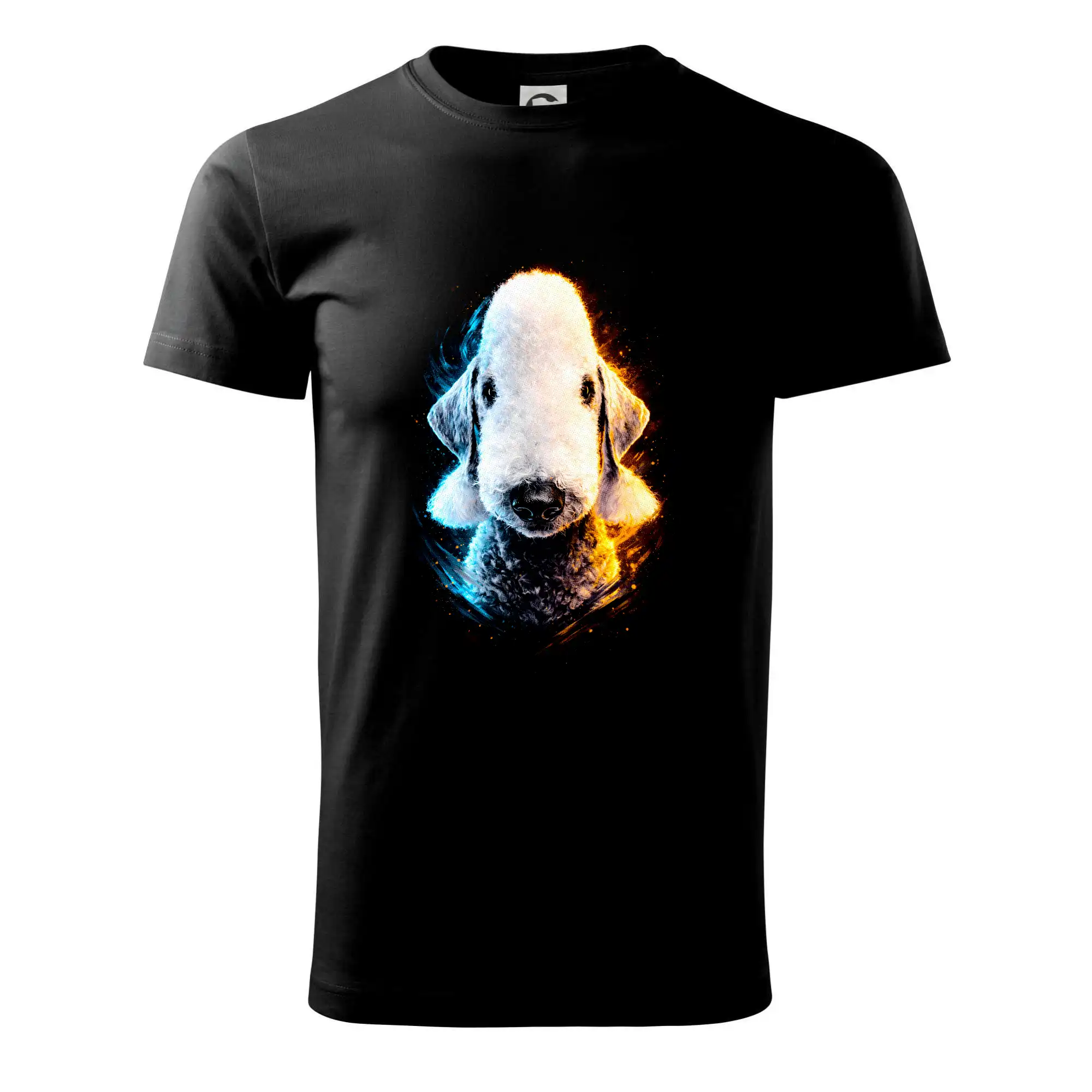 Ostatné psie plemená - Obrázok poltón bedlingtonský teriér - Tričko extra veľké  (5-8XL)