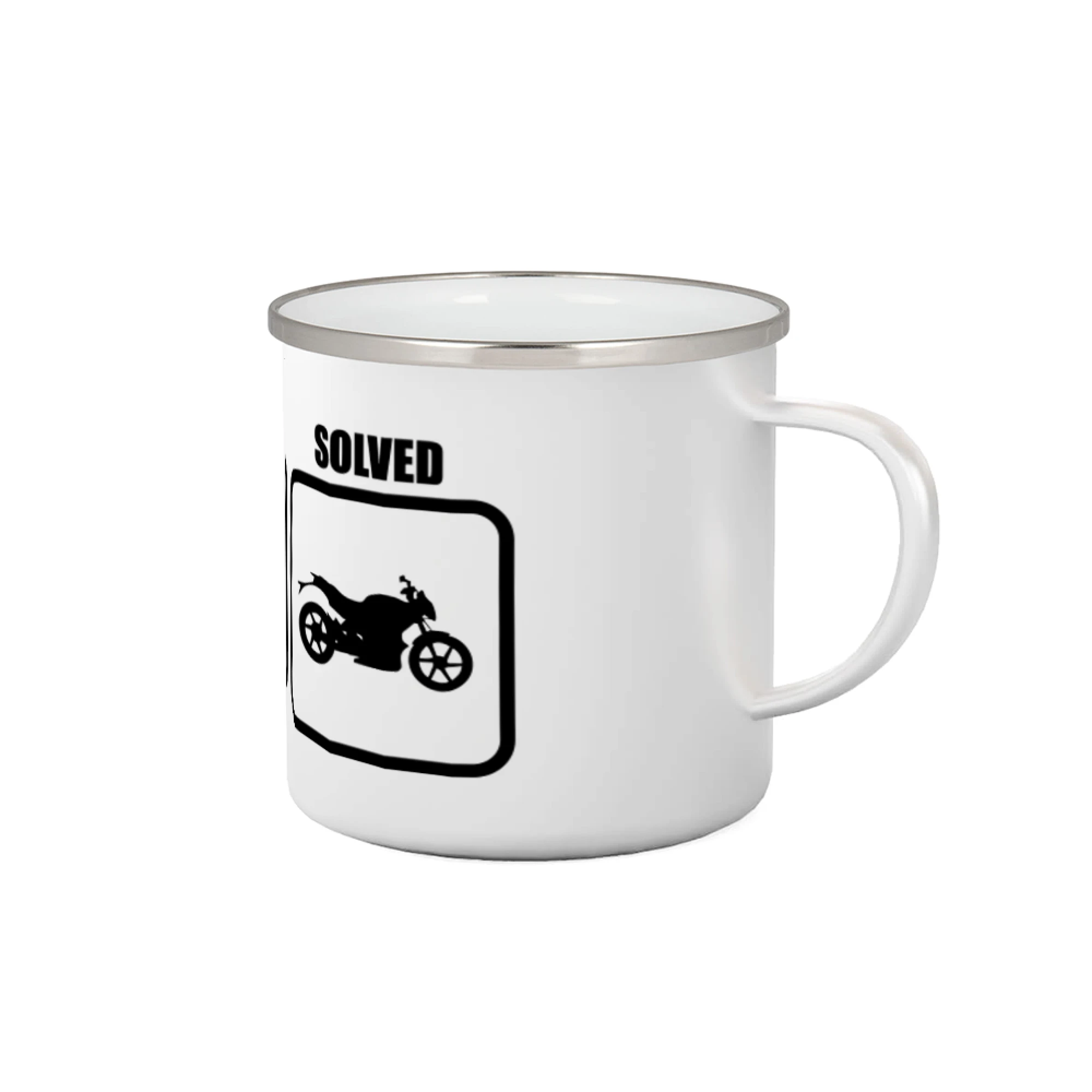 Tričká Problem Solved - Problém cestná motorka - Plecháčik