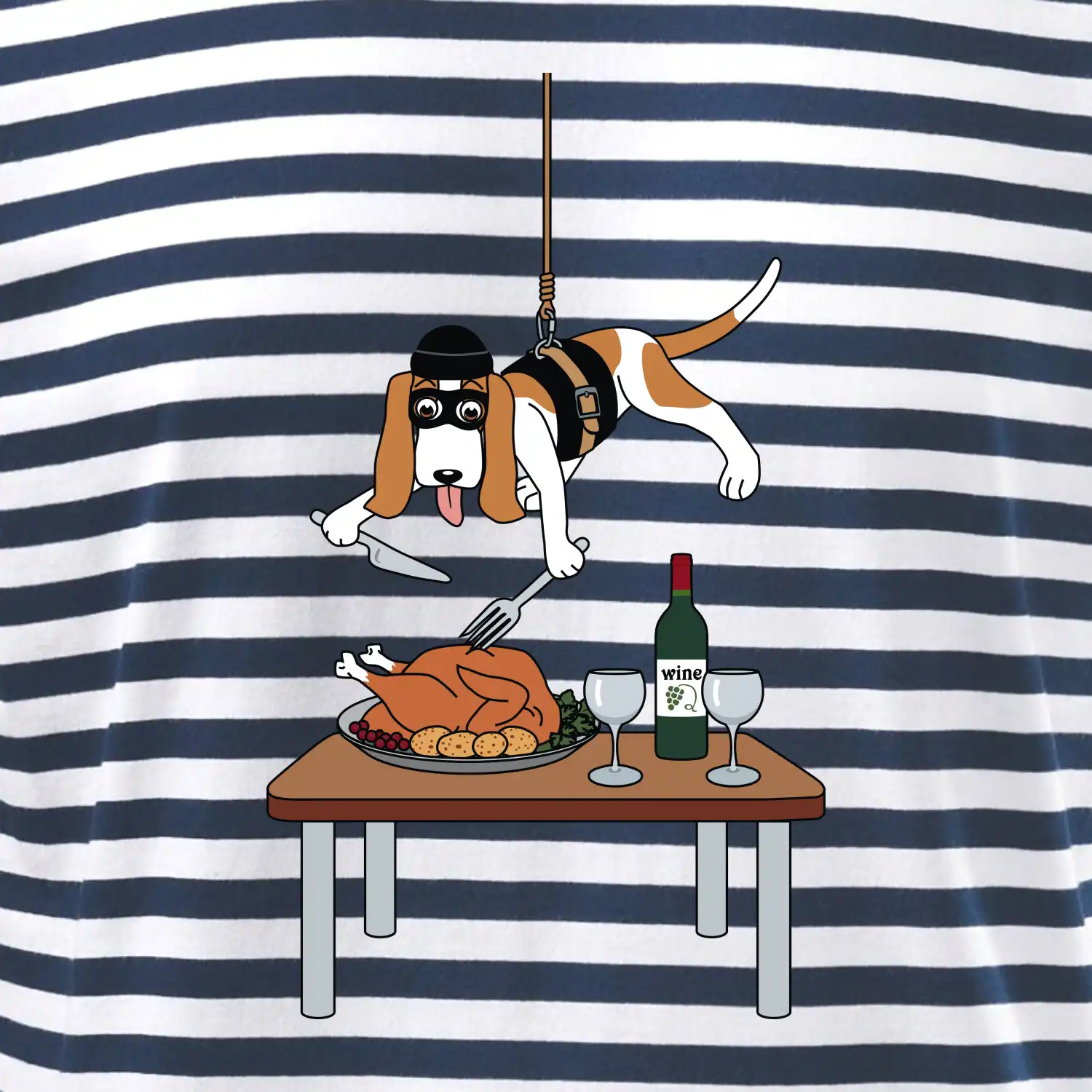 Malý zloděj - baset (Hana-creative)