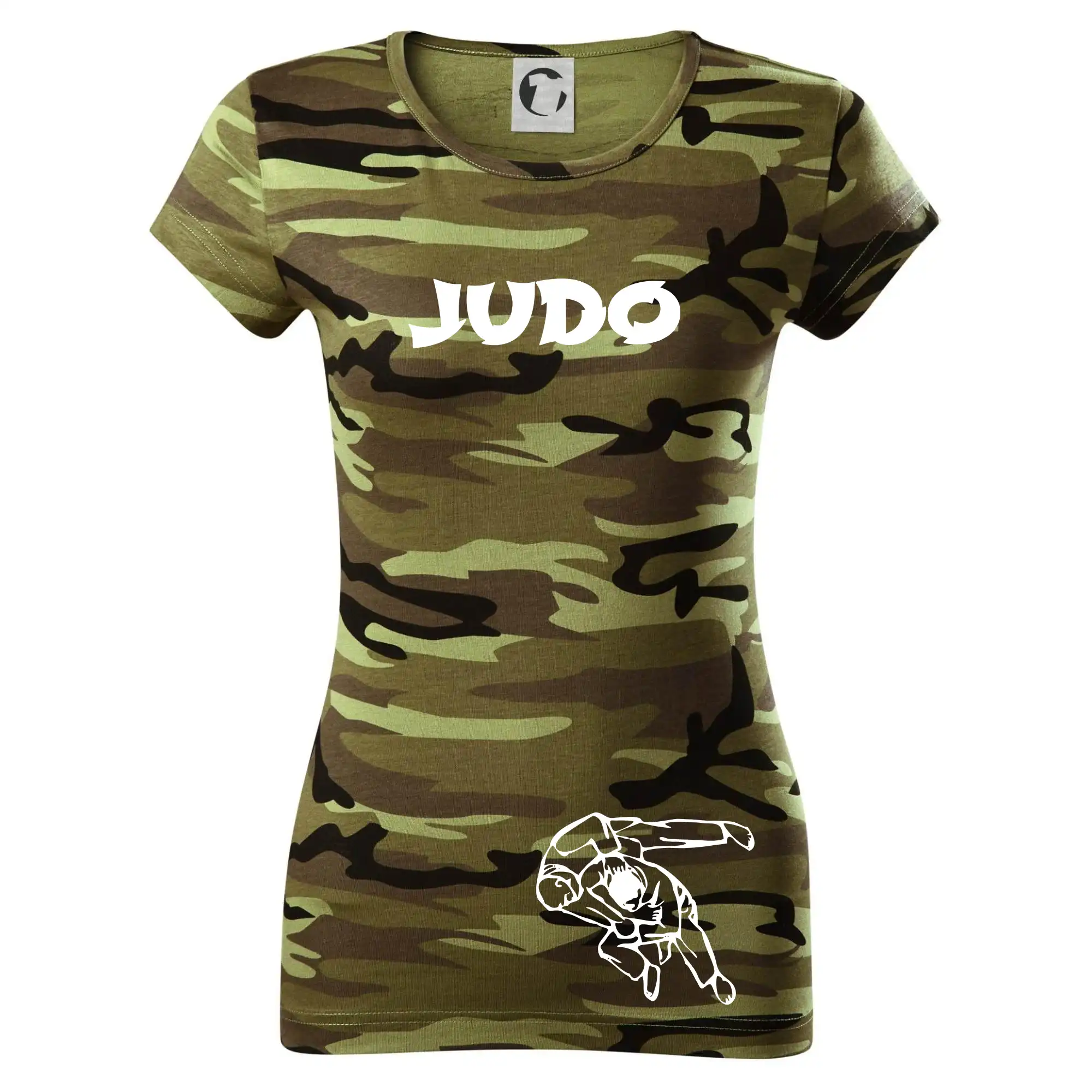 Judo nápis + postavy