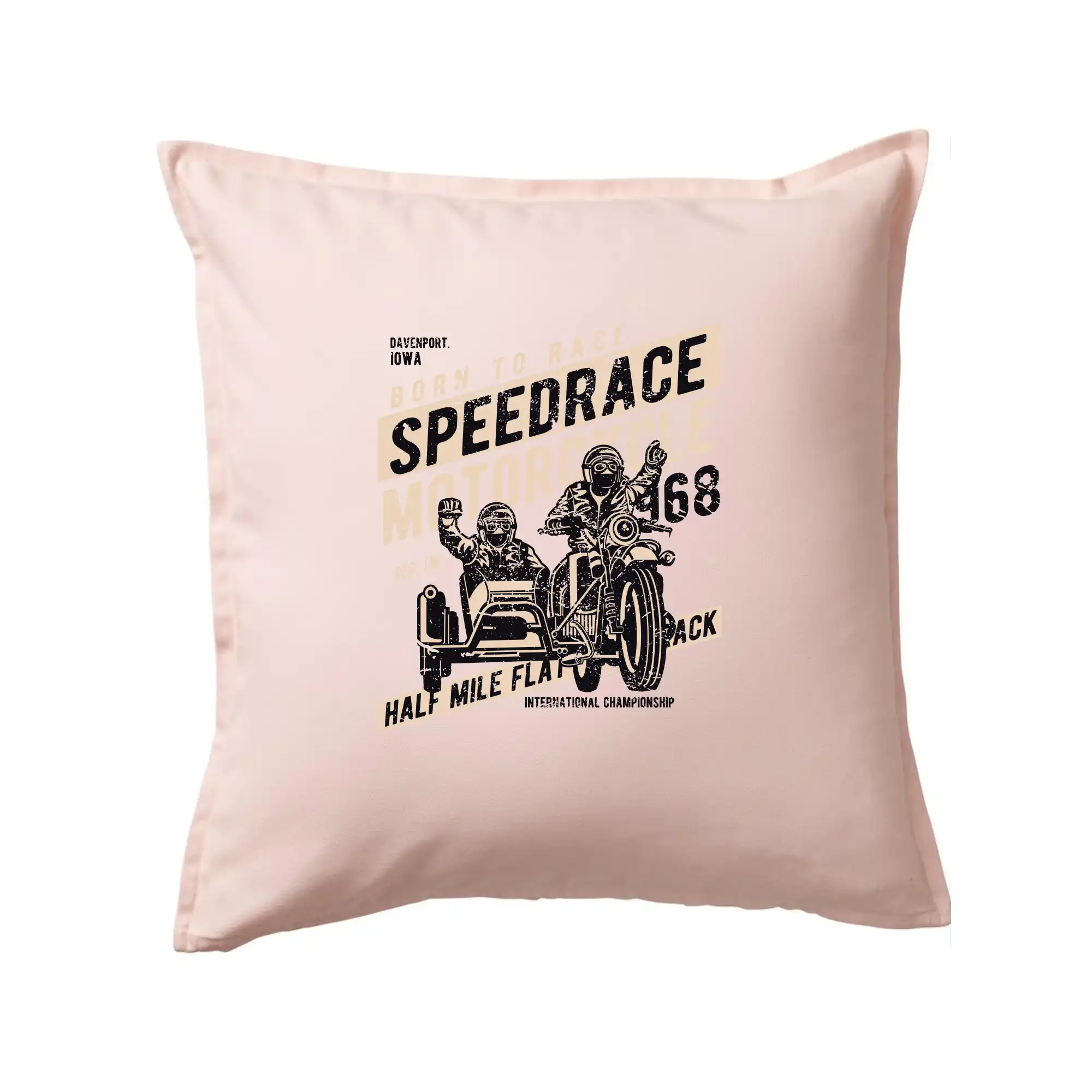 Speedrace motrcycle half mile