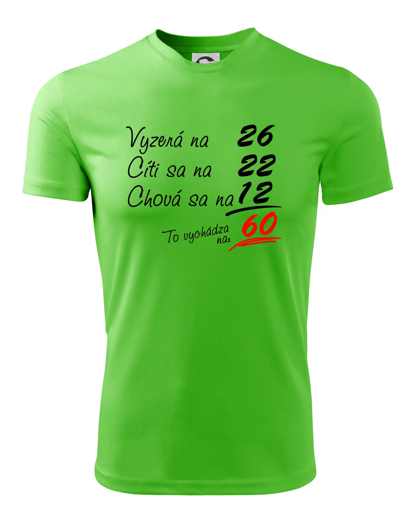 Vyzerá, cíti sa, chová sa - 60 rokov