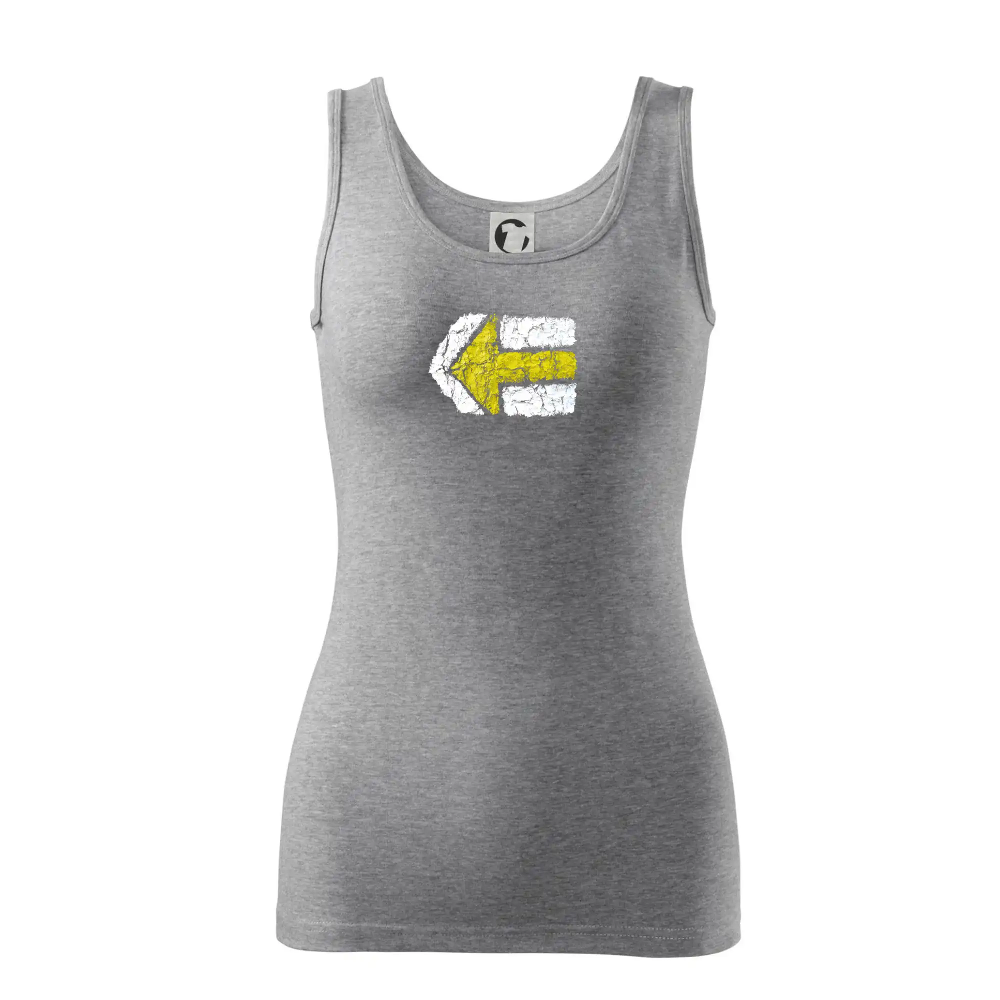 Párová turistická značka žlutá