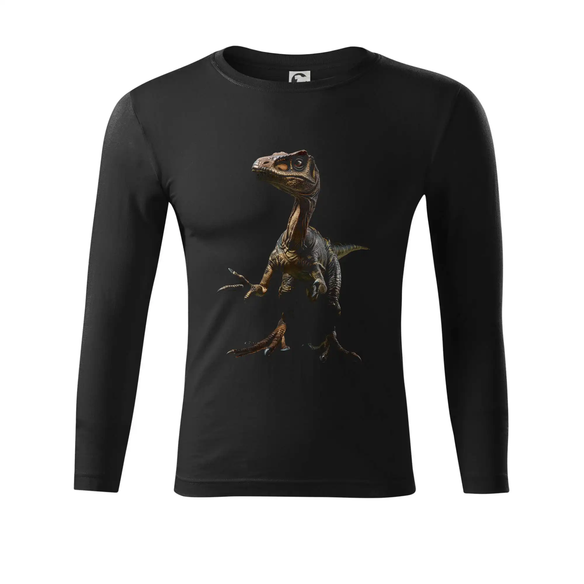 Velociraptor černá fotka