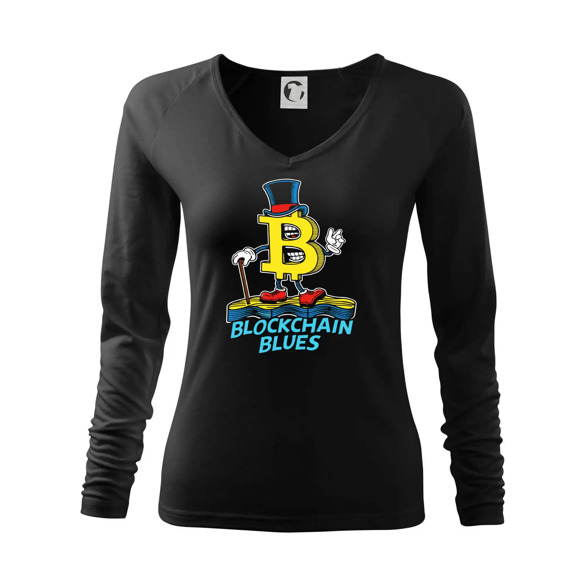 Blockchain Blues - Tričko dámske Elegance