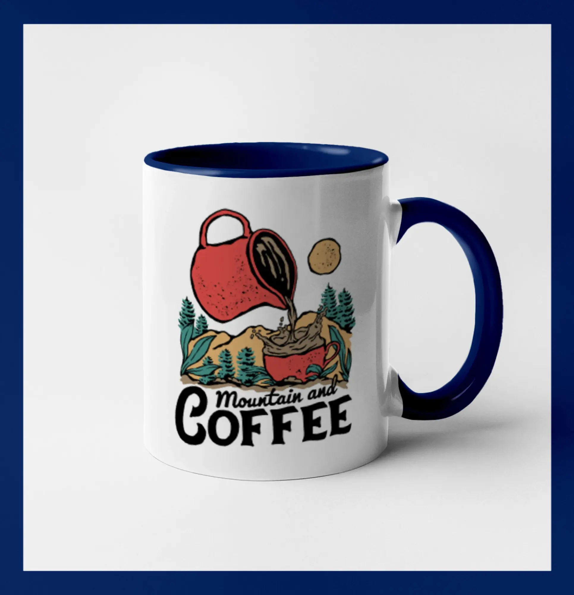 Mountain and Coffee