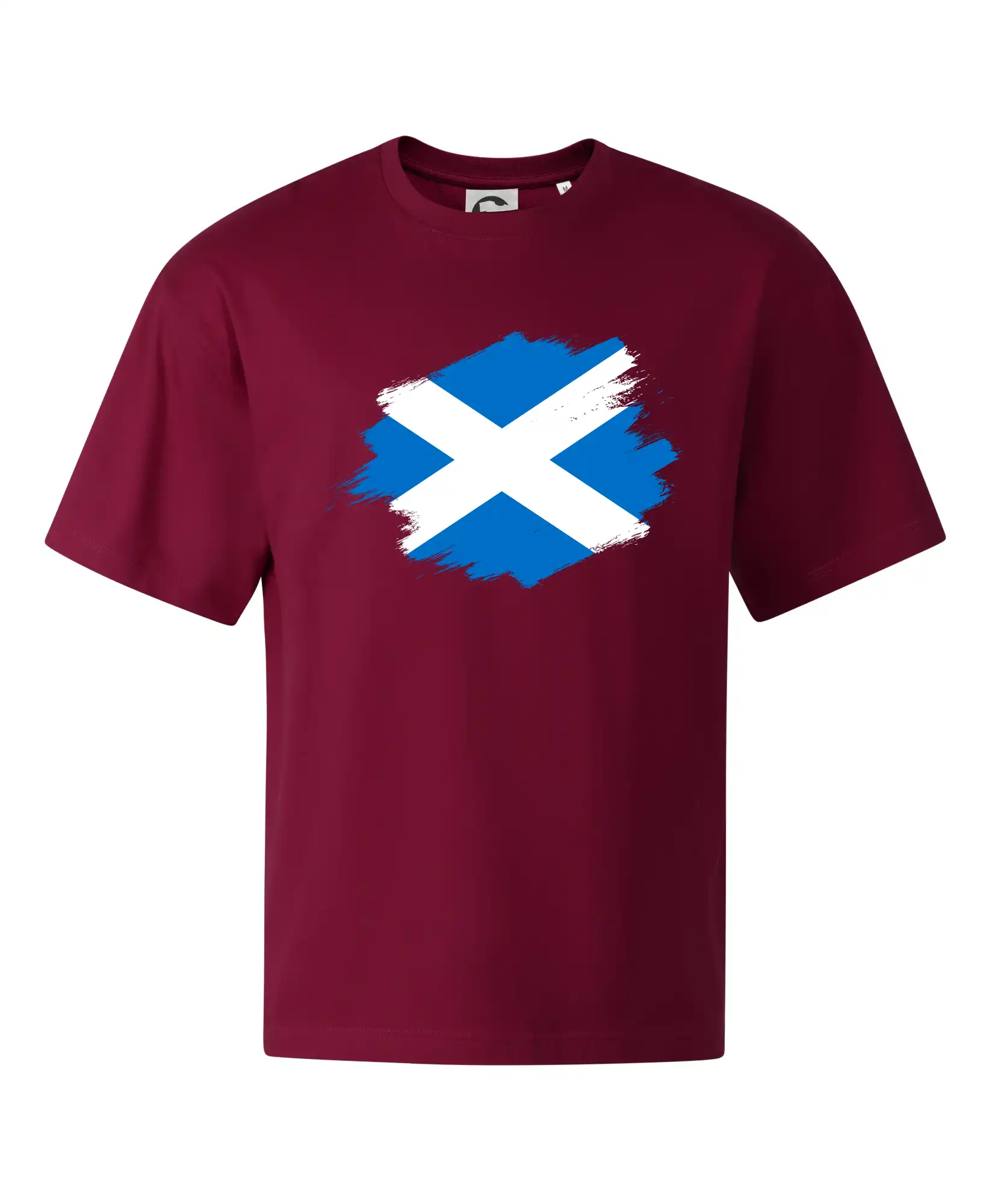 Skotská vlajka kreslená štetcem