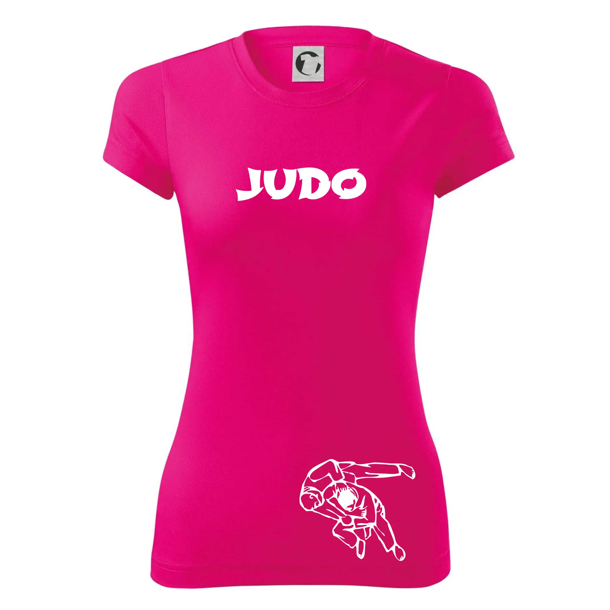 Judo nápis + postavy