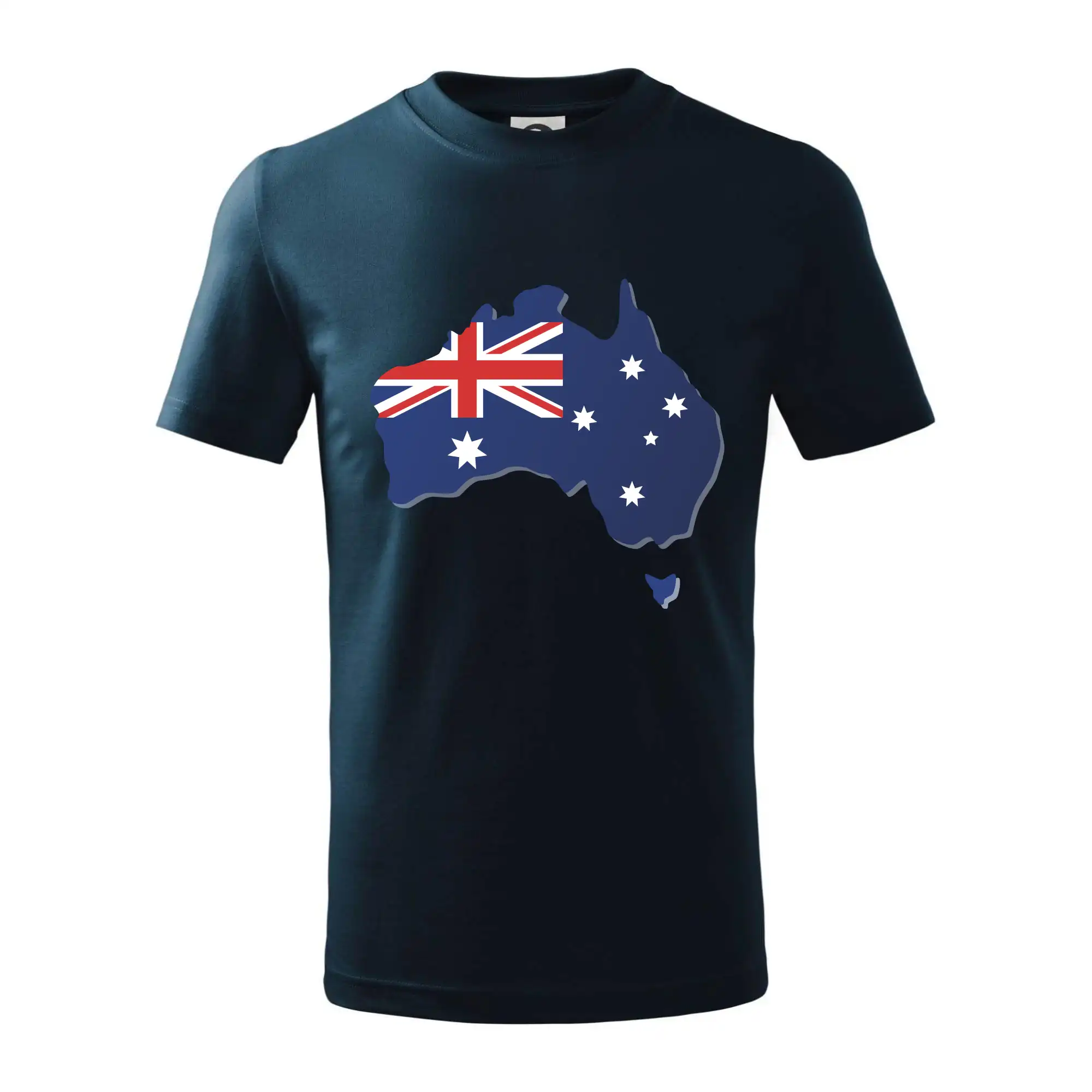 Austrálie - vlajka mapa