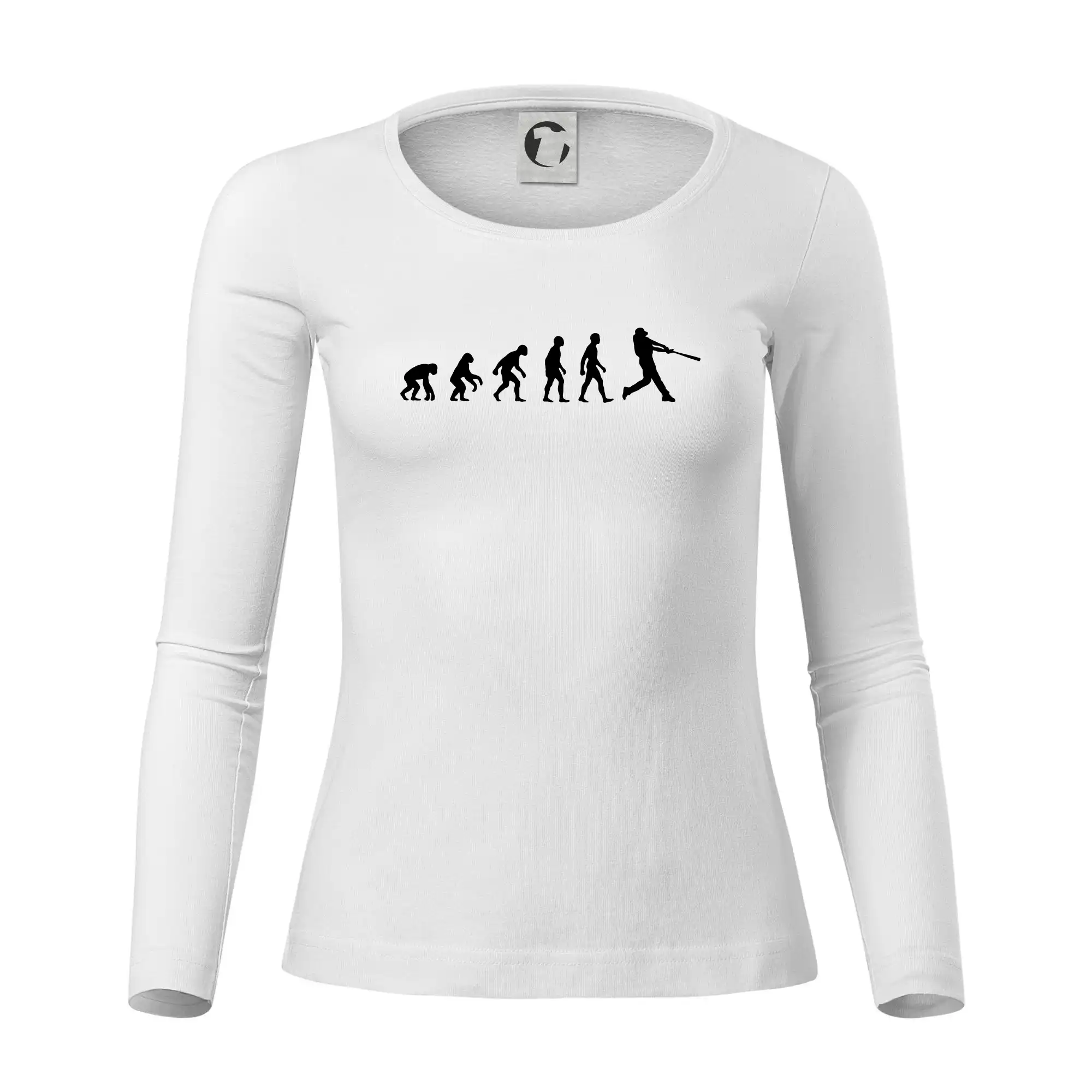 Evoluce baseball pálkař odpal