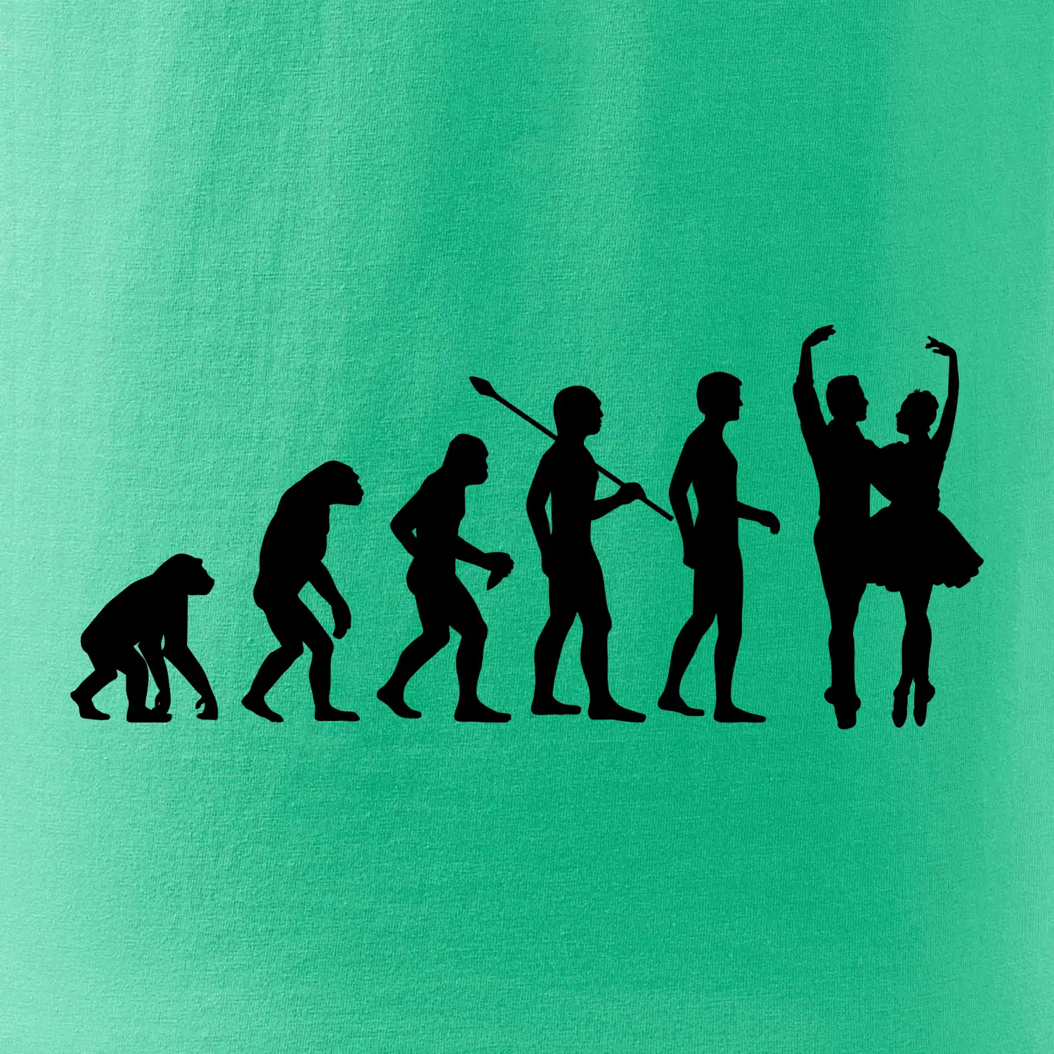 Evoluce tanec - pár