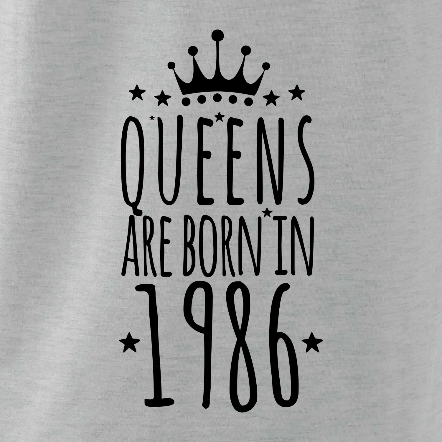 Queens are born in 1986