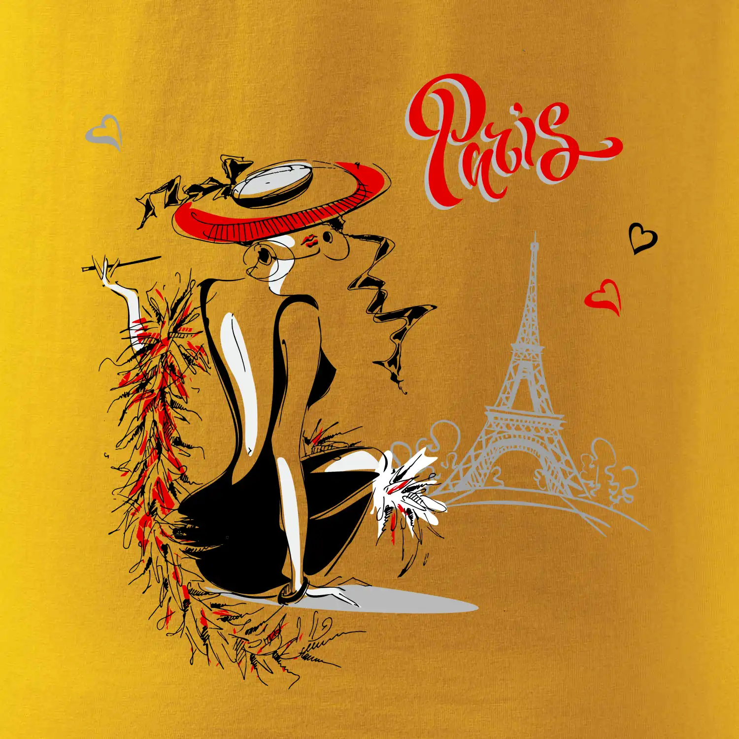 Fashion model Paris