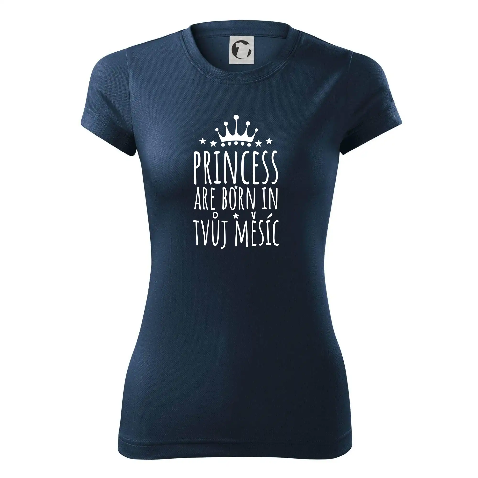 Princesses are born in (vlastní nápis měsíc narození)