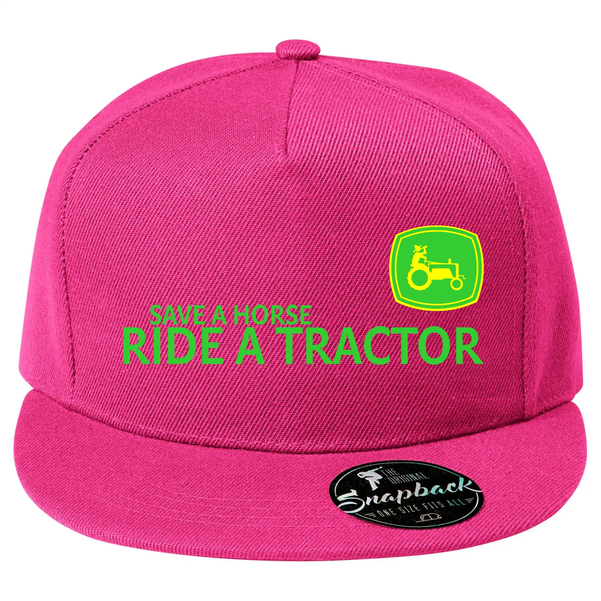 Save horse, ride tractor